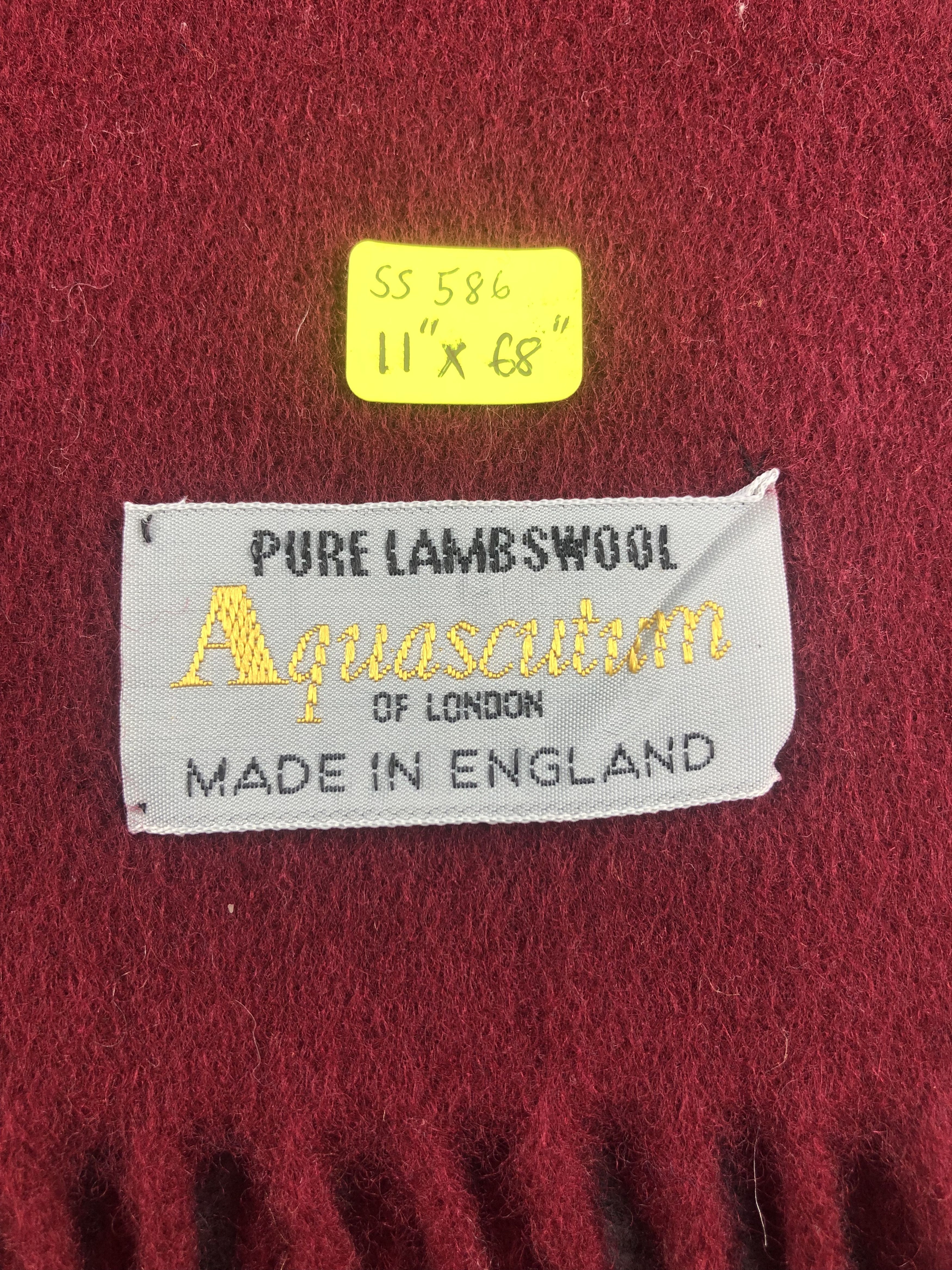 Aquascutum Aquasqutum Scarf / Muffler / Neckwear Size ONE SIZE - 4 Thumbnail