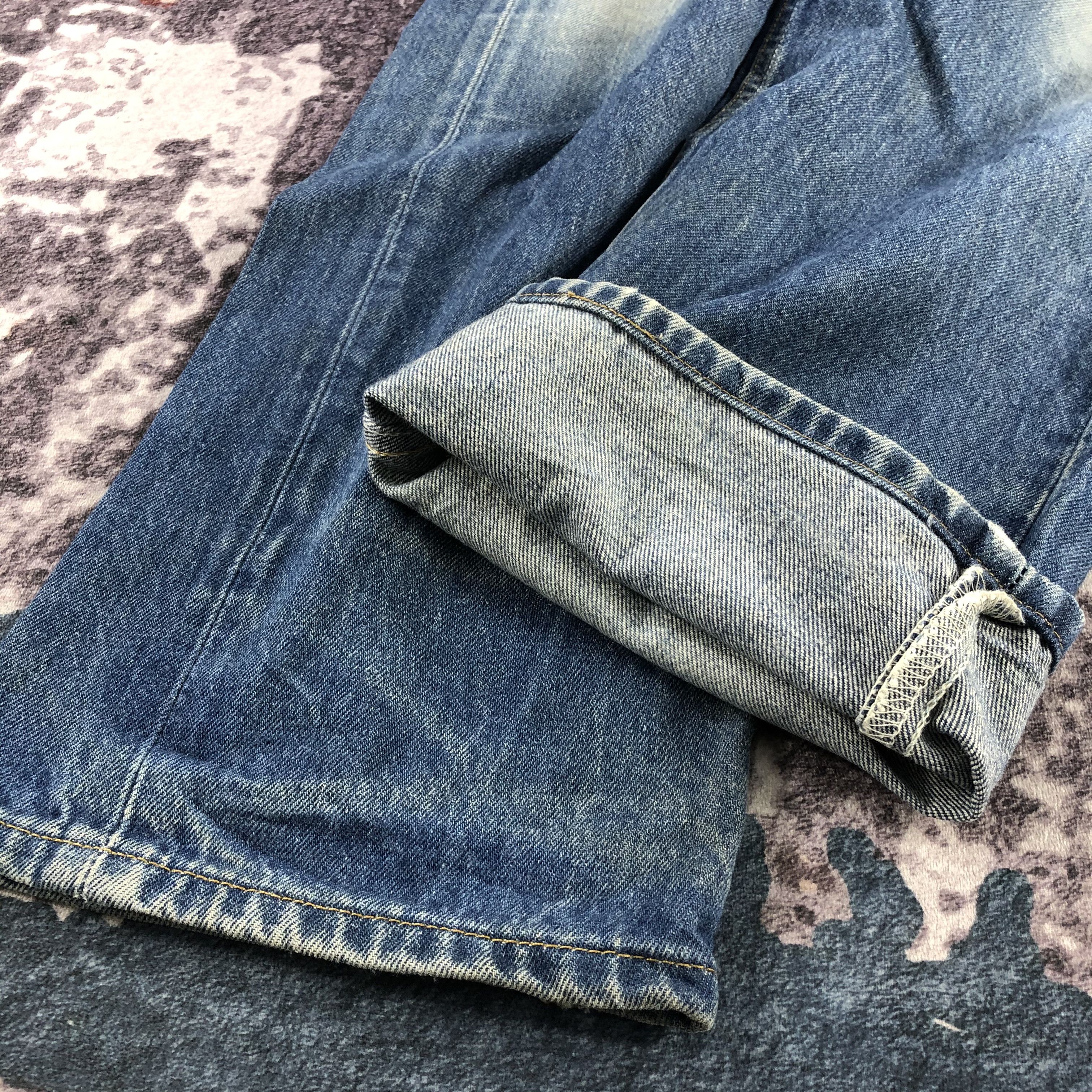 Levi's 90s Vintage Blue Wash Levis 501 Jeans-JM2937 Size US 36 / EU 52 - 7 Thumbnail