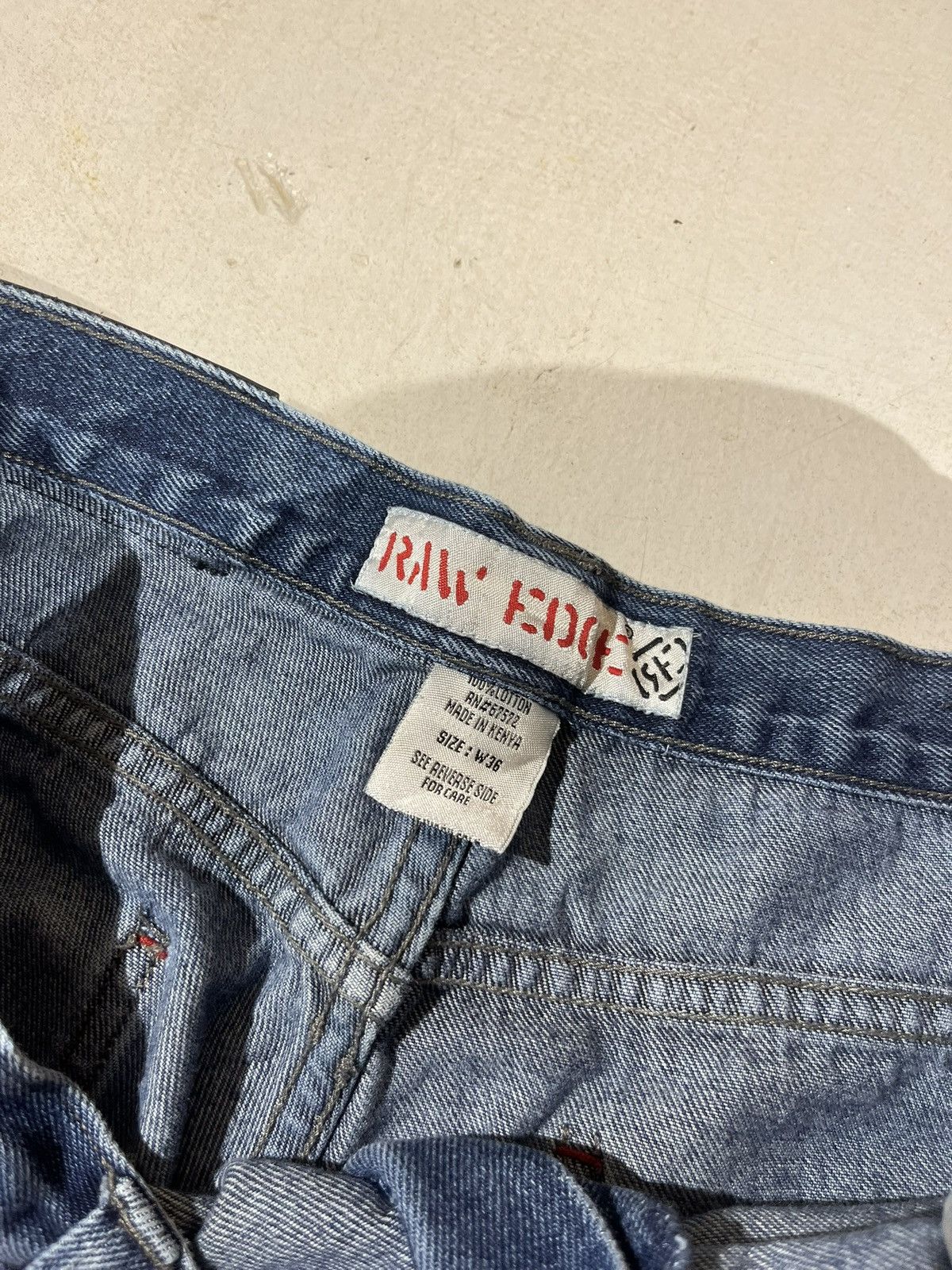 Other Raw denim baggy y2k mens carpenter jean shorts Size US 36 / EU 52 - 3 Thumbnail