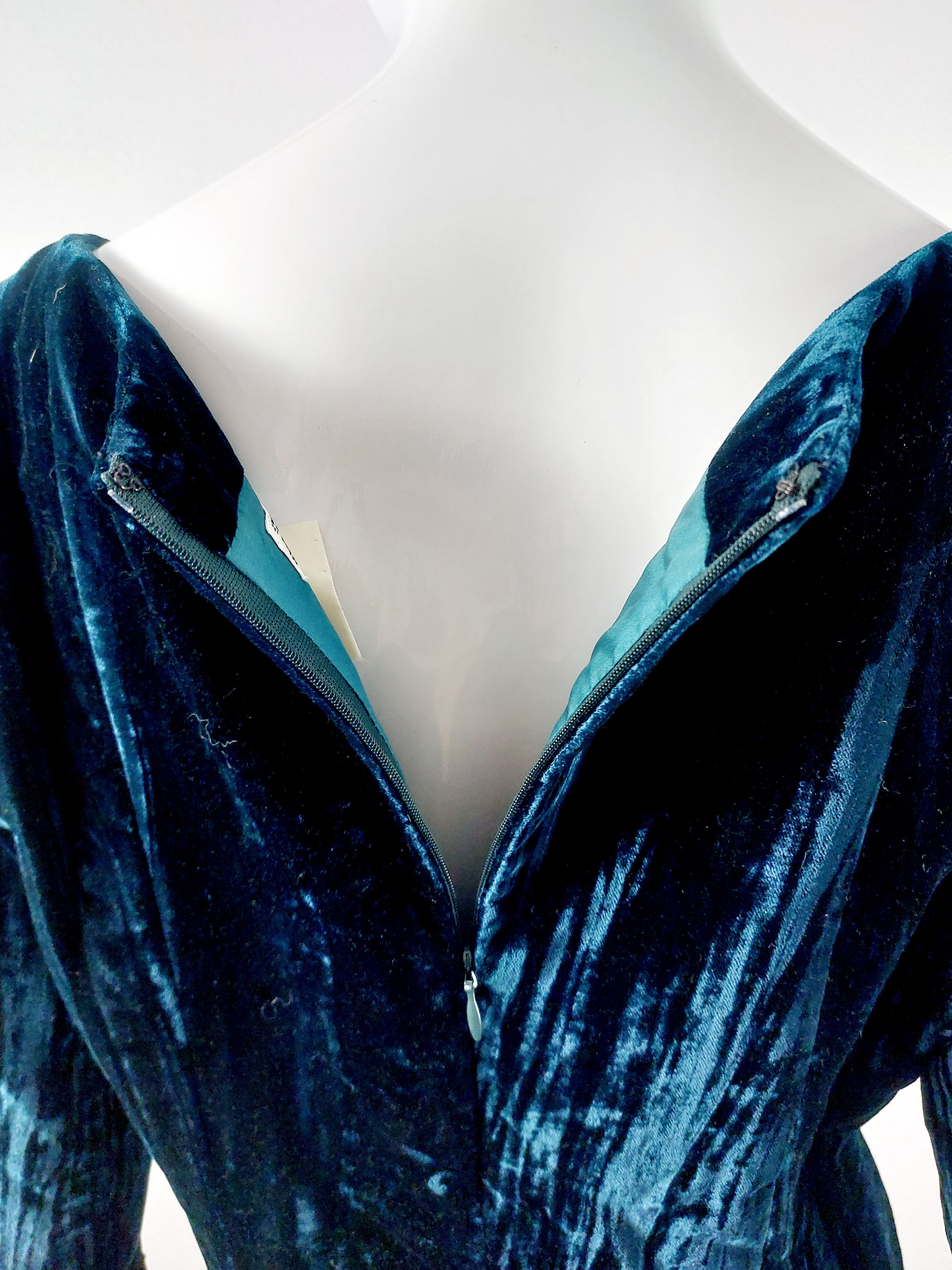 Yves Saint Laurent 1998 Runway Yves Saint Laurent Rive Gauche Finge Dress Size M / US 6-8 / IT 42-44 - 17 Thumbnail