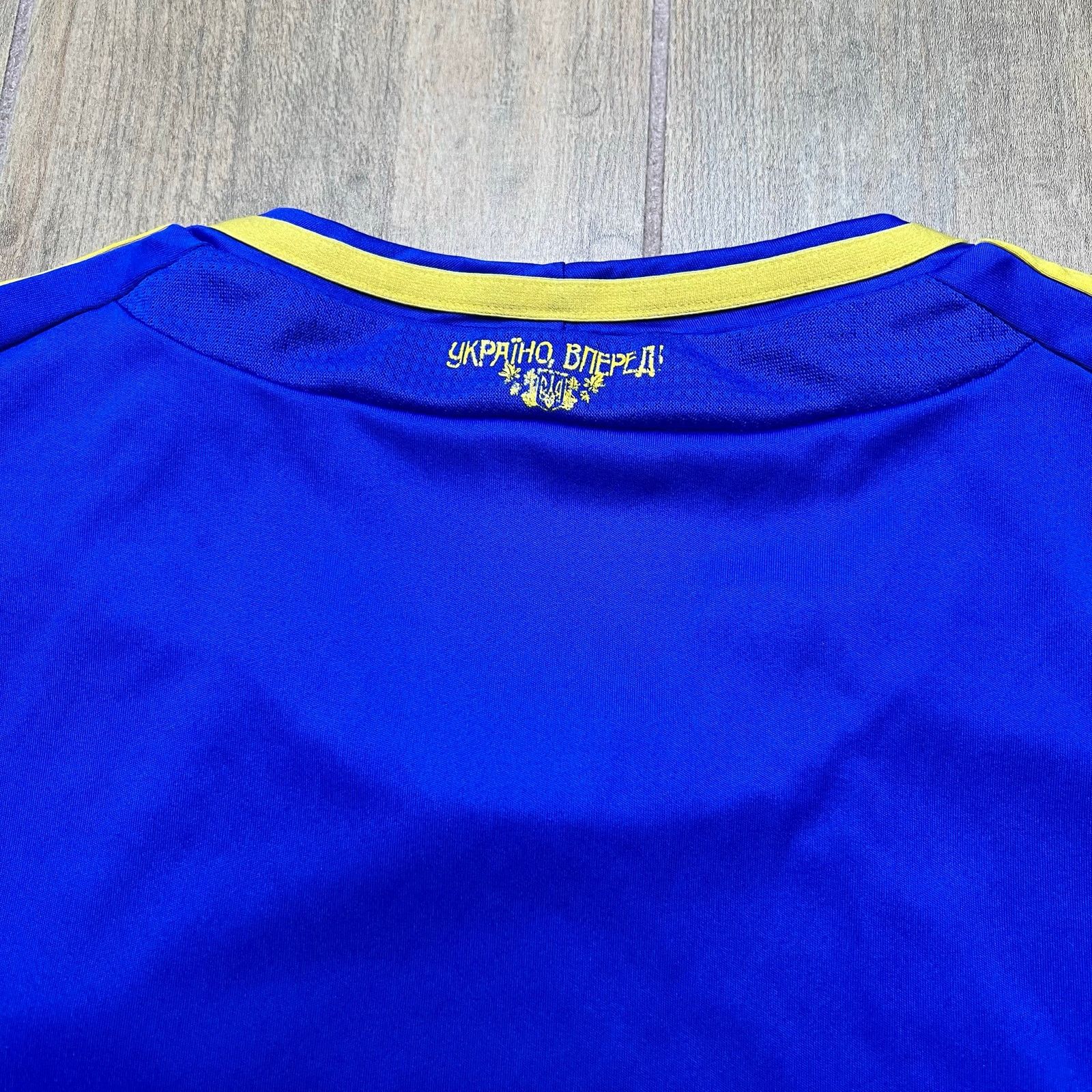 Adidas Ukraine Jersey Away football Soccer shirt 2012 Adidas Sz XL Size US XL / EU 56 / 4 - 9 Thumbnail