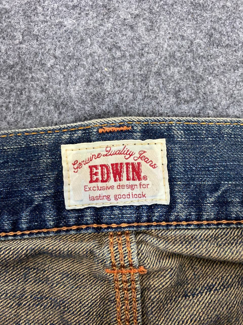 Edwin vintage edwin distressed denim nice design Size US 38 / EU 54 - 13 Thumbnail