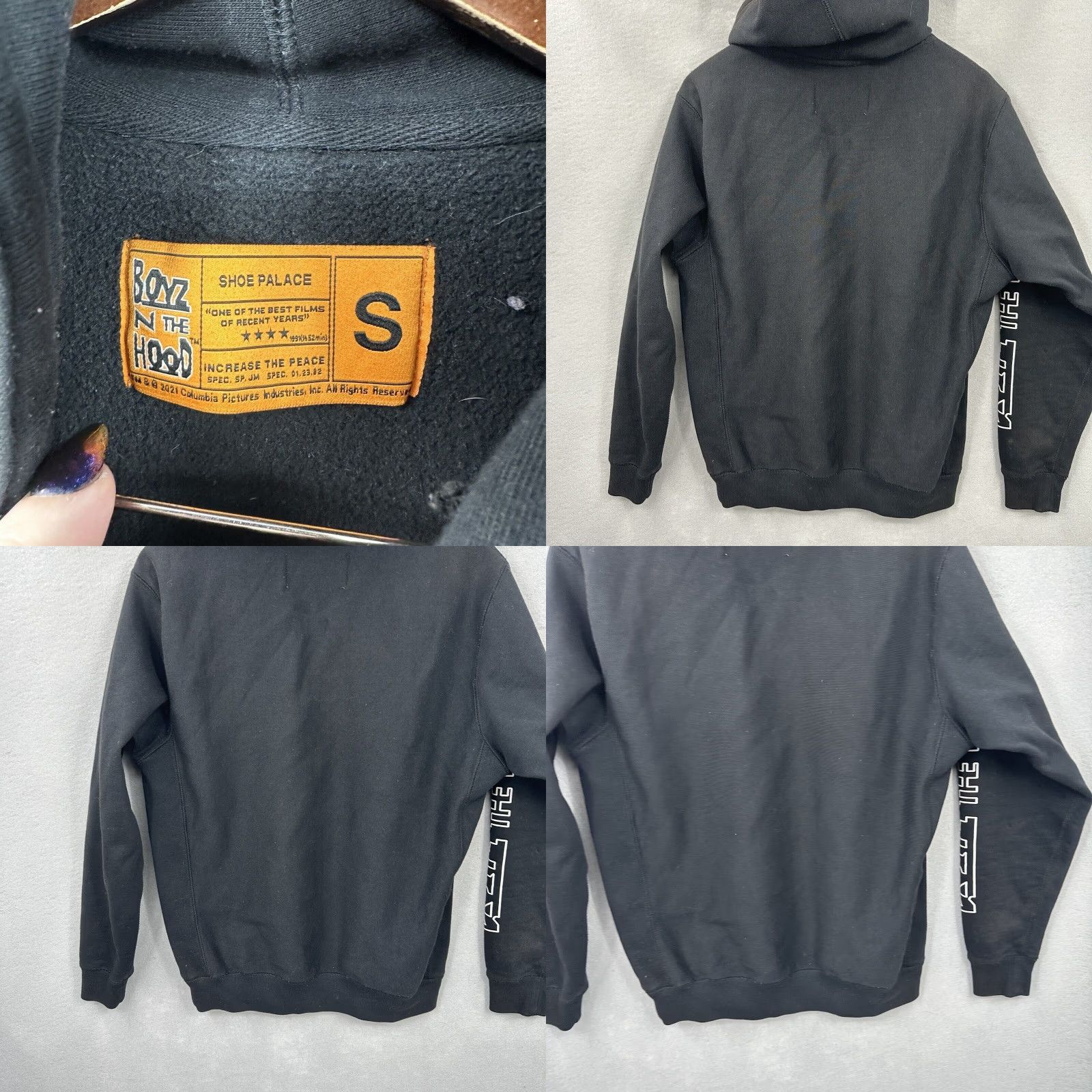Palace VINTAGE BOYZ N THE HOOD Sweatshirt Shoe Palace Collab Hoodie Mens Small Ice Cube 90s y2k Size US S / EU 44-46 / 1 - 8 Thumbnail