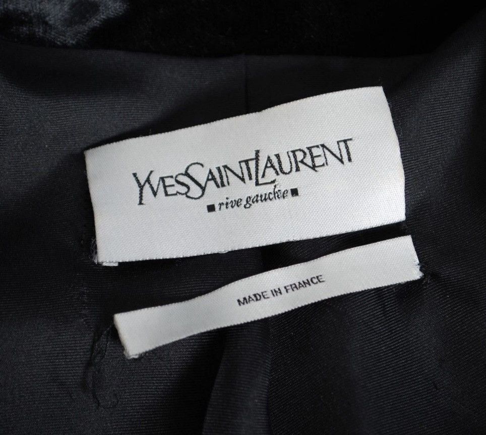 Saint Laurent Paris SAINT LAURENT by Tom Ford FW2003 Velvet Silk Bomber Jacket Size S / US 4 / IT 40 - 7 Thumbnail