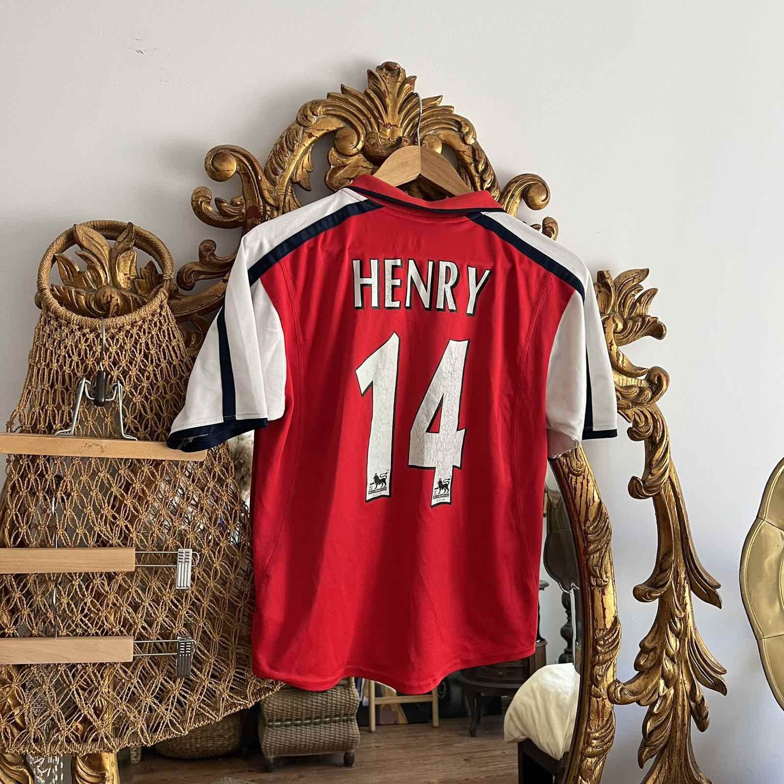 Nike Vintage Nike Arsenal 1996-1997 Henry Home Jersey Sz s Size US S / EU 44-46 / 1 - 2 Thumbnail