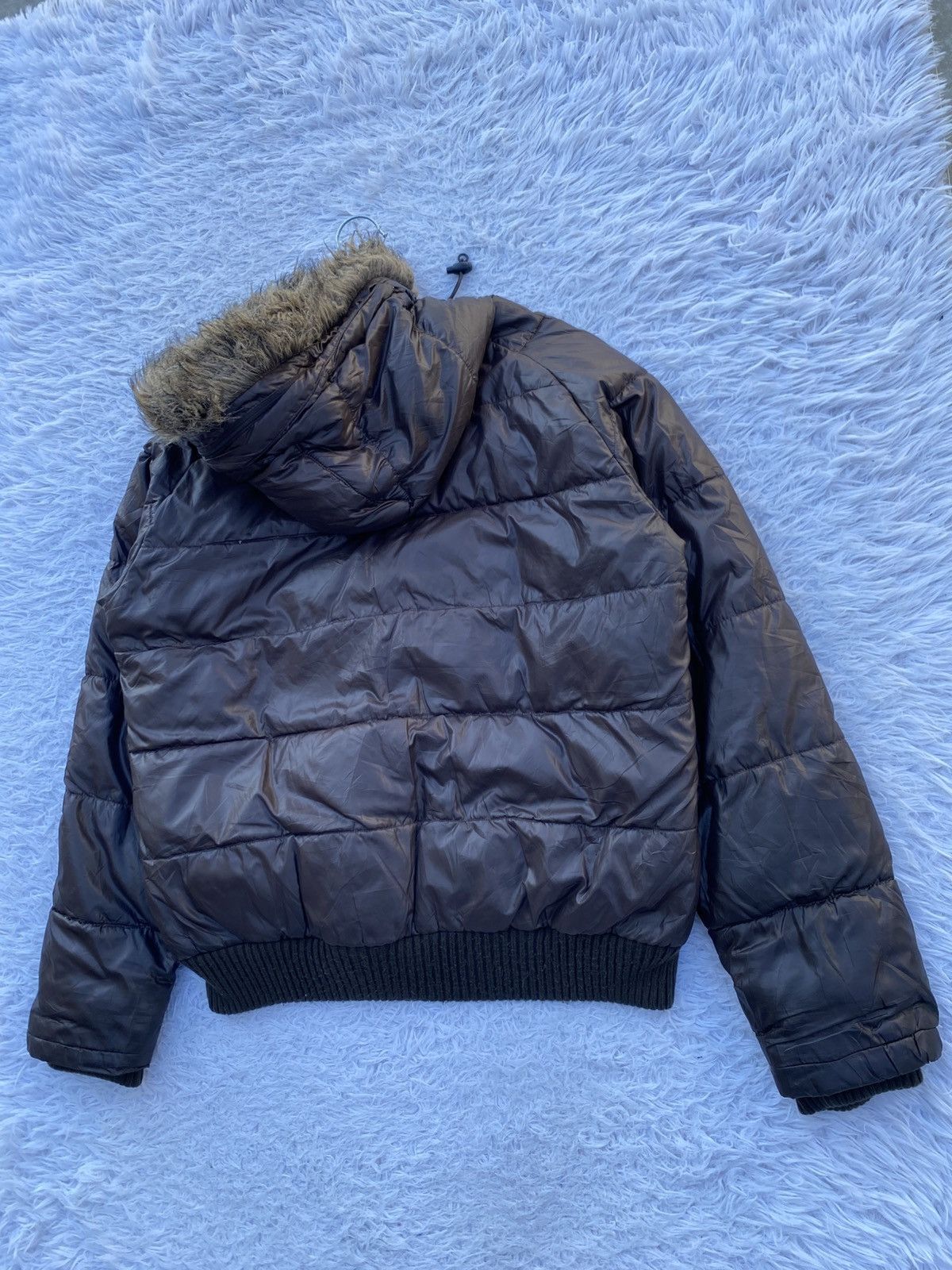 Woolrich Woolen Mills WoolRich Brown Puffer with a faux fur-trimmed Hood Jacket Size US L / EU 52-54 / 3 - 15 Thumbnail