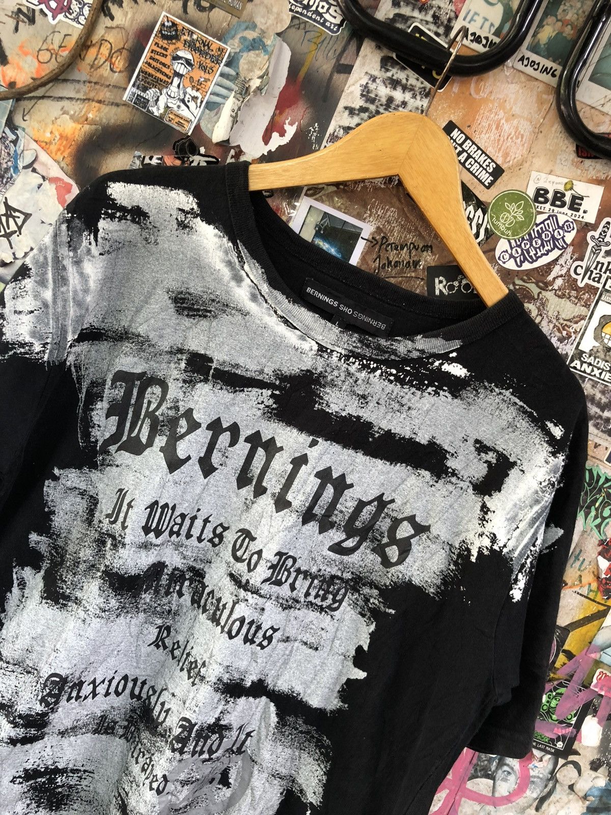 BERNINGS SHO BERNINGS SHO POEM GHOTIC SHIRT Size US L / EU 52-54 / 3 - 2 Thumbnail