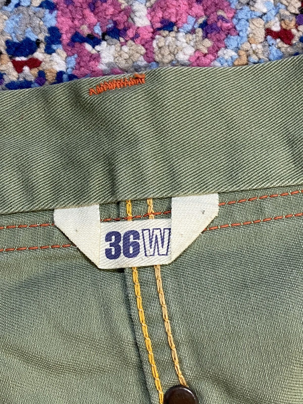 Evisu × Vintage Evisu Lot 9055 London Brother Nippon Fatigue Pants W36 Size US 36 / EU 52 - 8 Thumbnail
