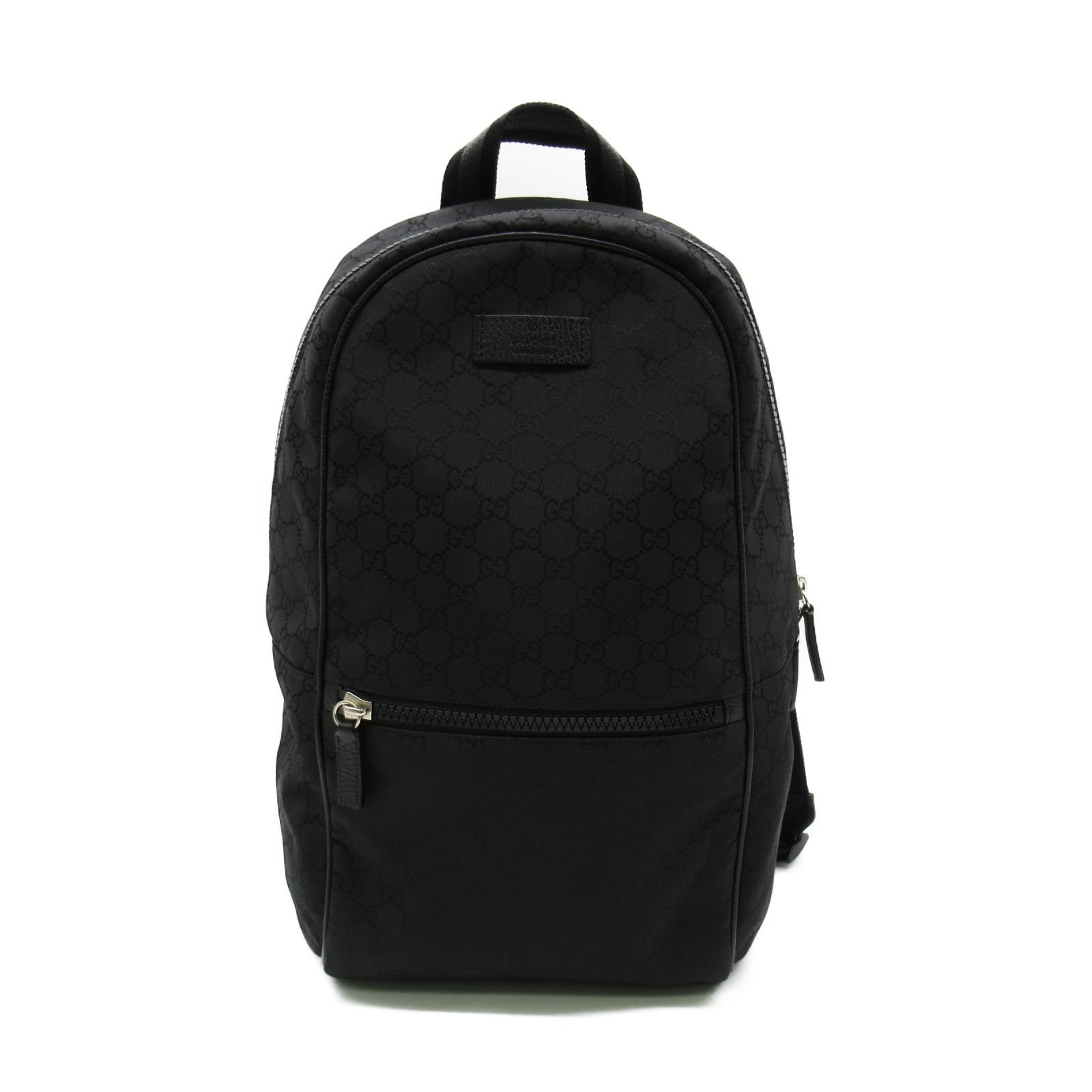 Gucci Rucksack Backpack Bag Nylon Black
