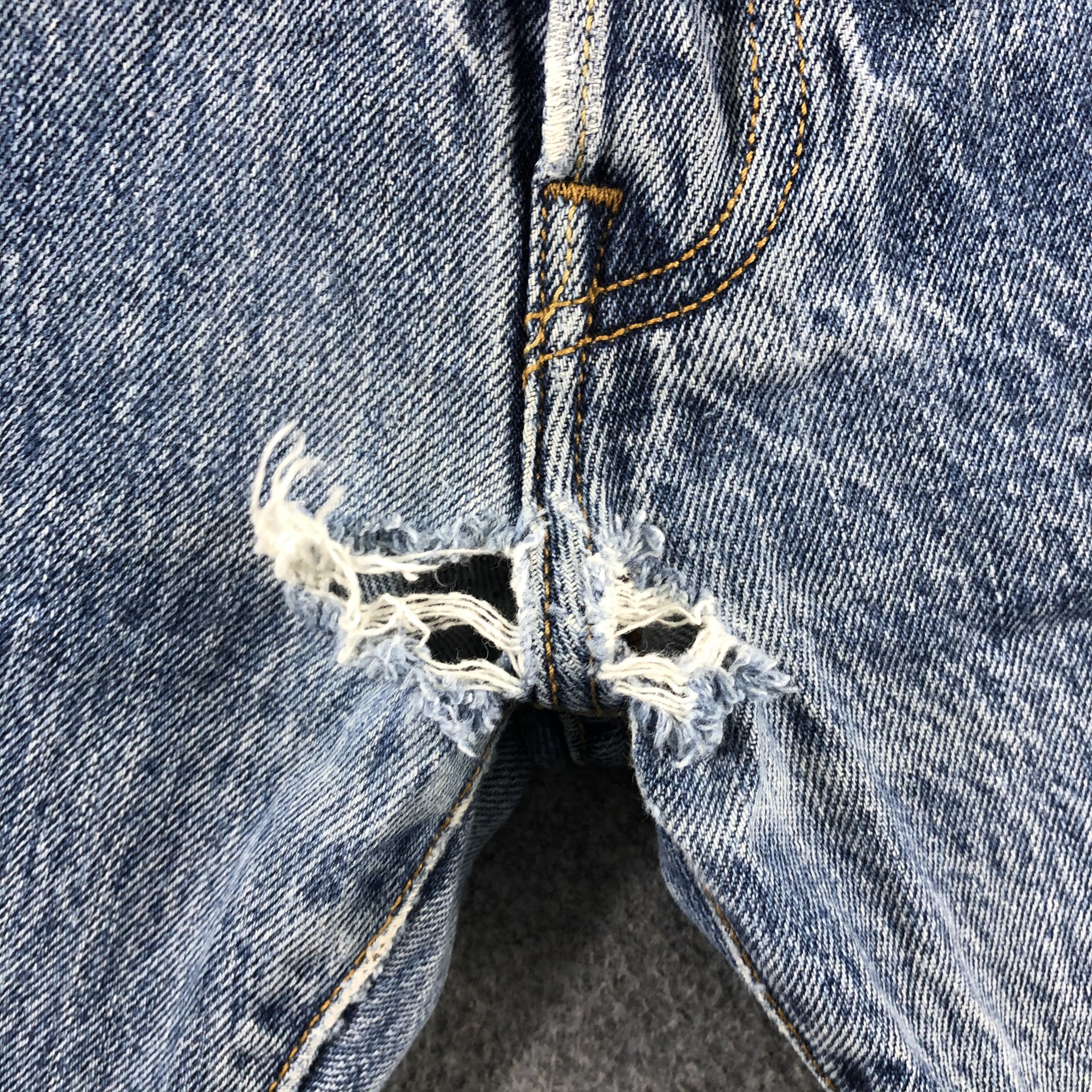 Levi's Vintage Blue Wash Levis 501 Jeans-J2399 Size US 34 / EU 50 - 9 Thumbnail