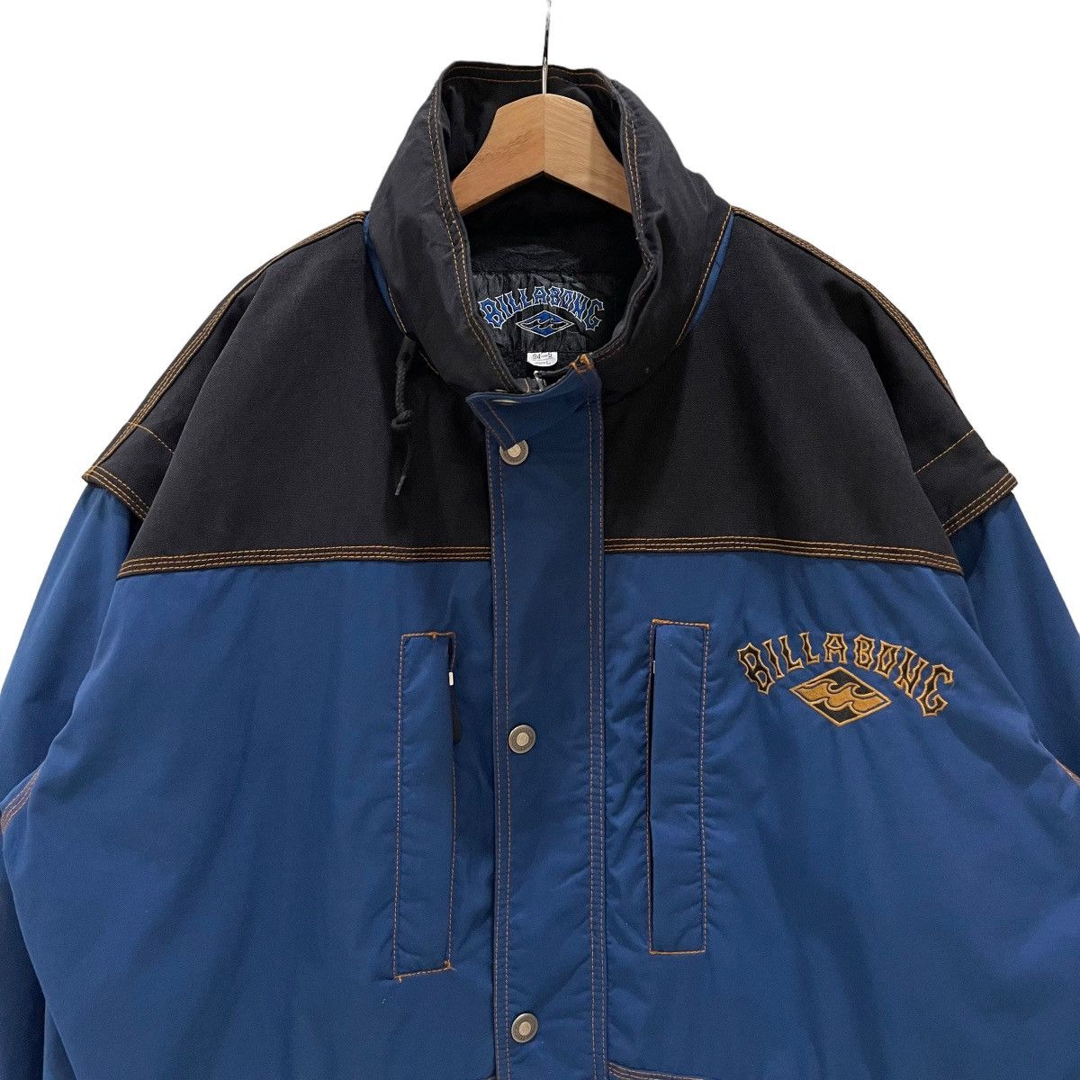 Billabong Vintage 90s Billabong Snap Button Outdoor Jacket Size US L / EU 52-54 / 3 - 2 Thumbnail