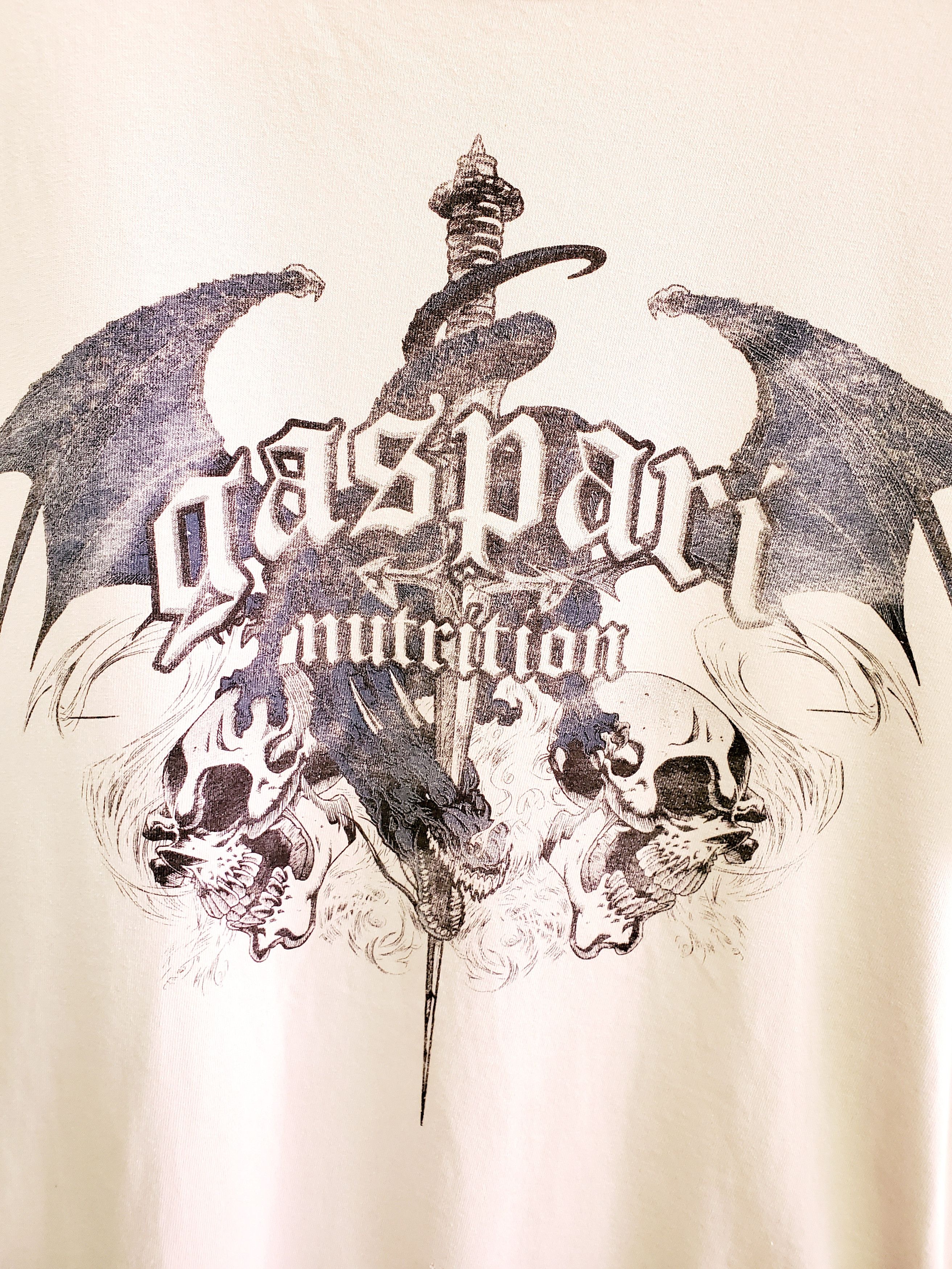 Japanese Brand × Vintage Vintage Gaspari Nutrition T-Shirts Skull size L Size US L / EU 52-54 / 3 - 2 Thumbnail
