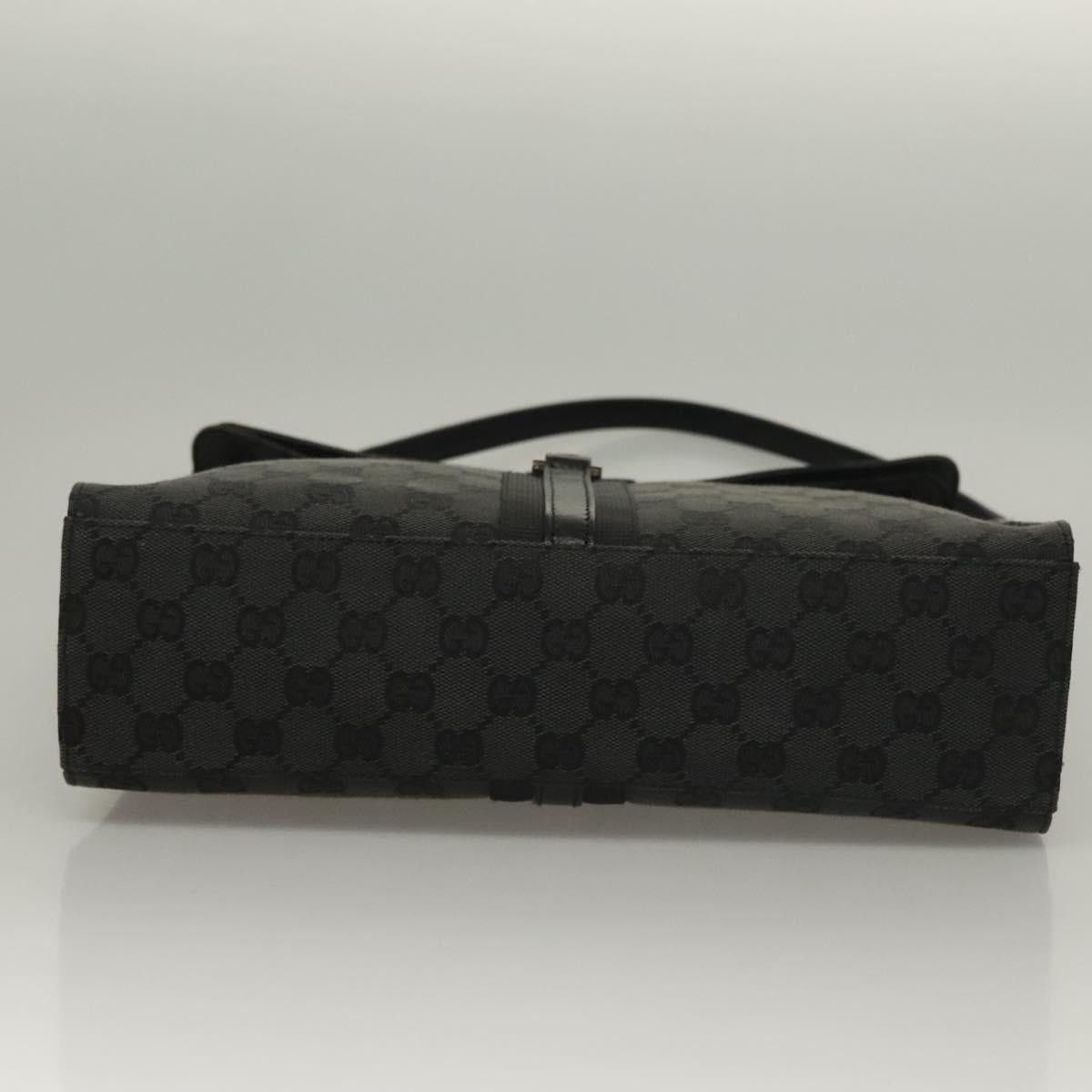 Gucci GUCCI GG Canvas Jackie Shoulder Bag Black Silver 001 3355 Size ONE SIZE - 9 Thumbnail