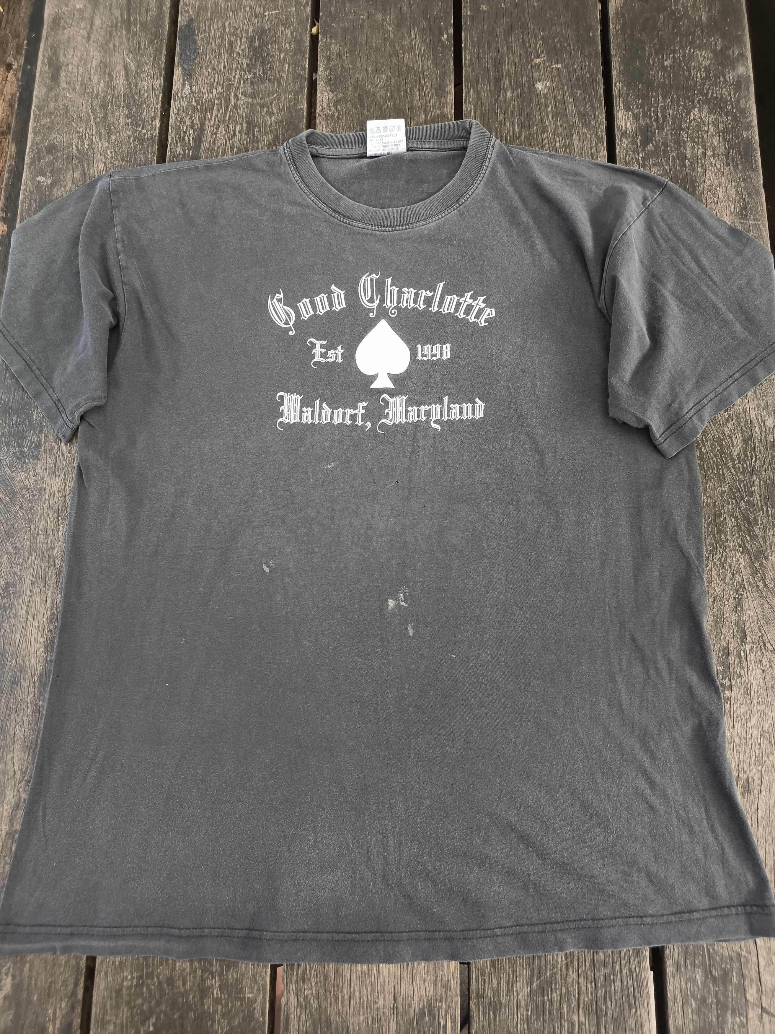 Band Tees Vintage 90s Good Charlotte shirt Size US XL / EU 56 / 4 - 2 Thumbnail
