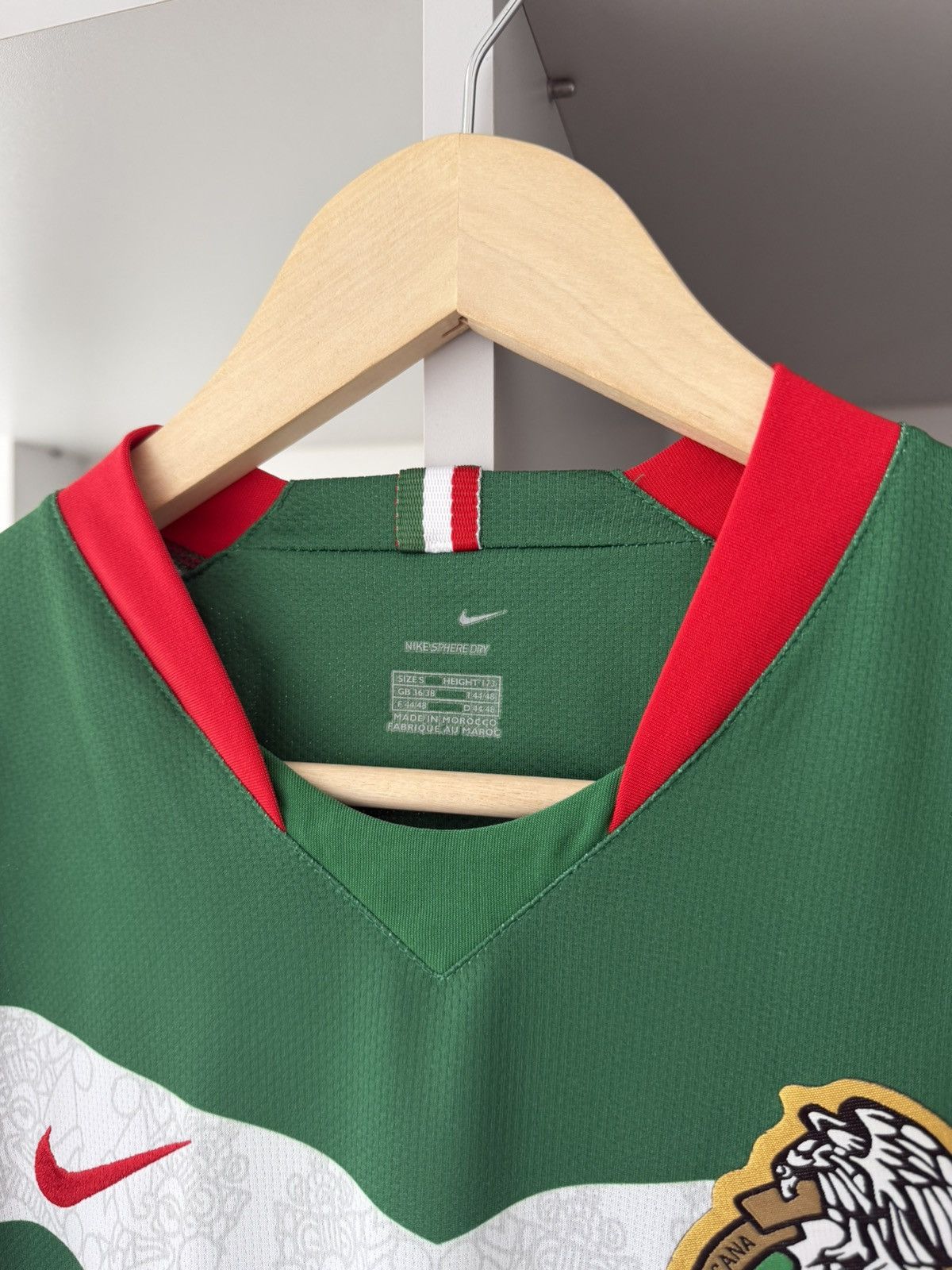 Nike Nike Mexico Vintage 2006 2007 World Cup Home Jersey Size US S / EU 44-46 / 1 - 6 Thumbnail