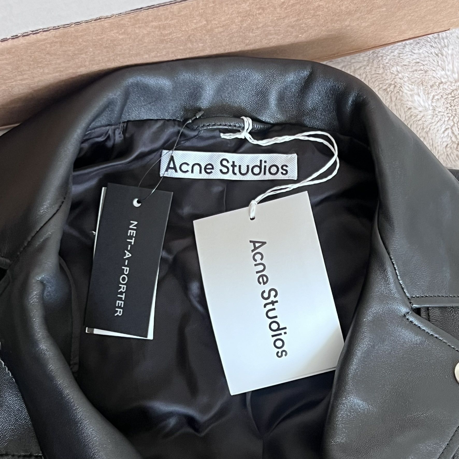 Acne Studios Acne Studio Leather Jacket Size EU32/US0 Size XS / US 0-2 / IT 36-38 - 3 Thumbnail