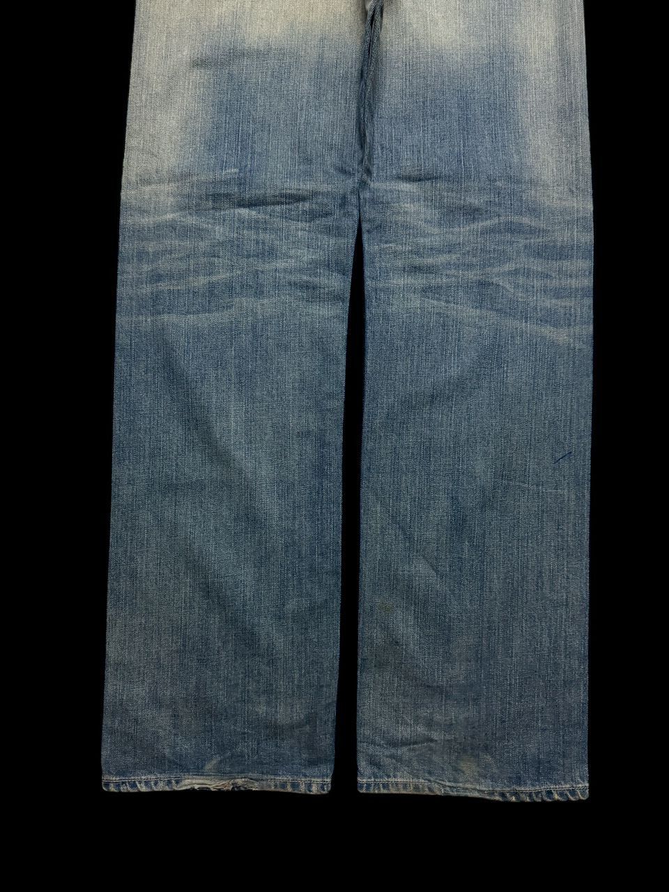 Tornado Mart INSANE Vintage Jeans Straight Leg Rusty Mudwash Distressed Size US 33 - 19 Thumbnail