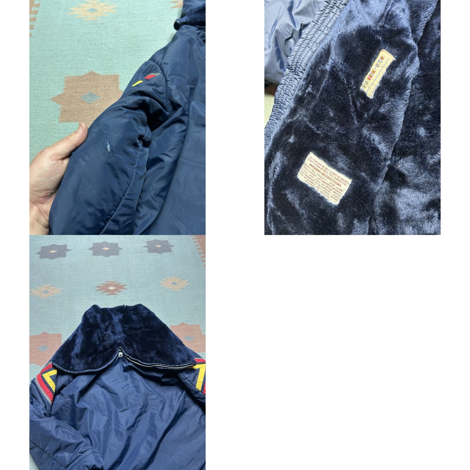 Vintage VINTAGE Mighty Mac Puffer Jacket Ski 70s Snowboard Fleece Lined USA Made Small Men's Blue Jacket Size US S / EU 44-46 / 1 - 8 Thumbnail