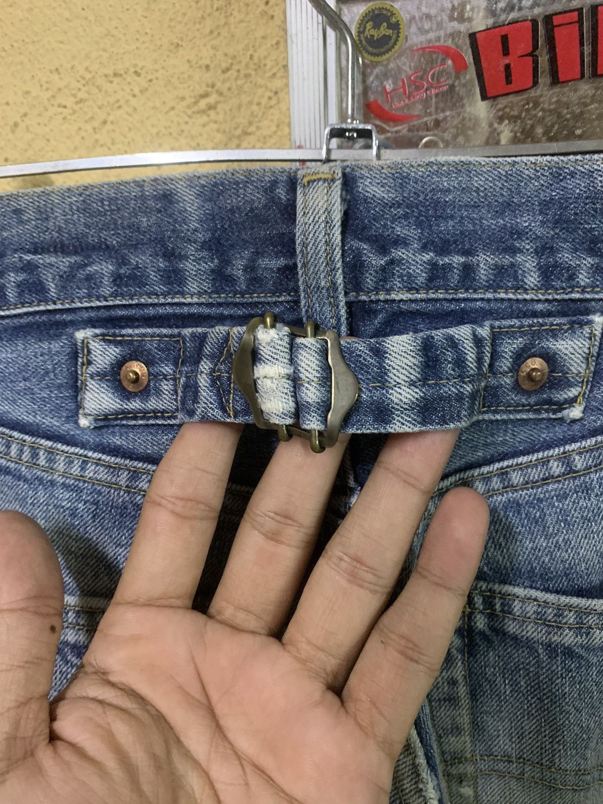 Japanese Brand × Levi's Vintage Clothing × Vintage Vintage Levi’s Big E Distressed Size US 27 - 11 Thumbnail