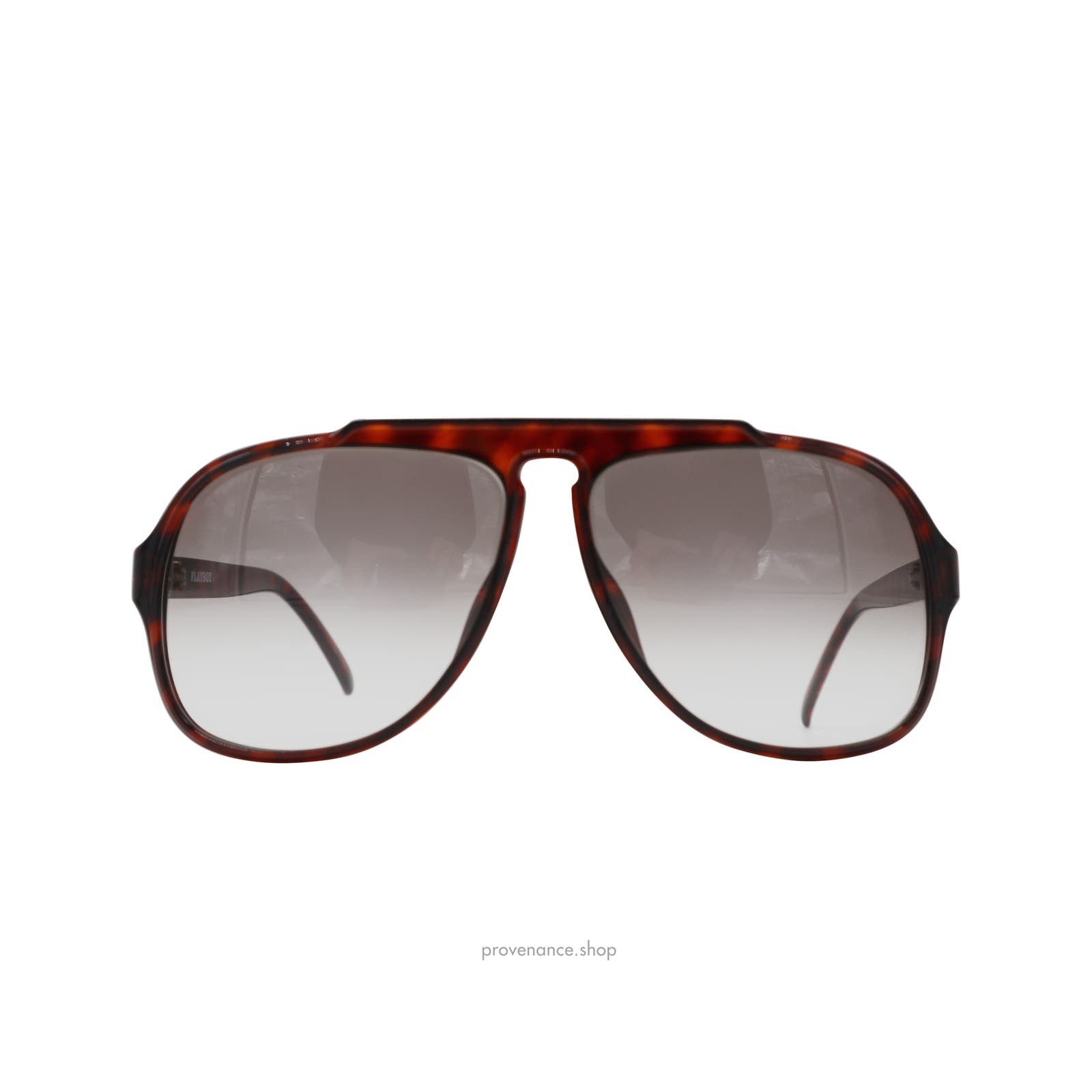 image of Playboy 4591 Vintage Sunglasses - Brown Tortoise, Men's