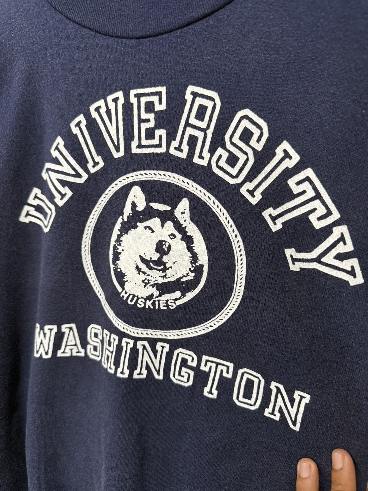 Riddell 🔥 90s Collection Washington University Oversize Sweat - XXL Size US XXL / EU 58 / 5 - 5 Thumbnail