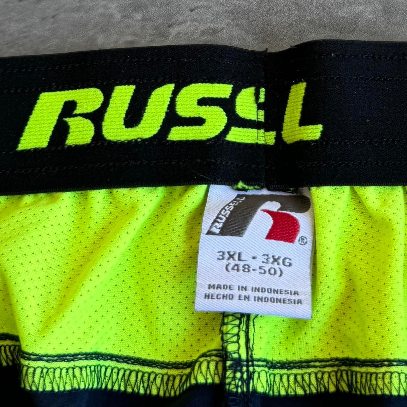 Russell Athletic × Vintage Vintage Y2K Russell Athletic Baggy Navy & Green Sweatpants Size US 44 / EU 60 - 4 Thumbnail