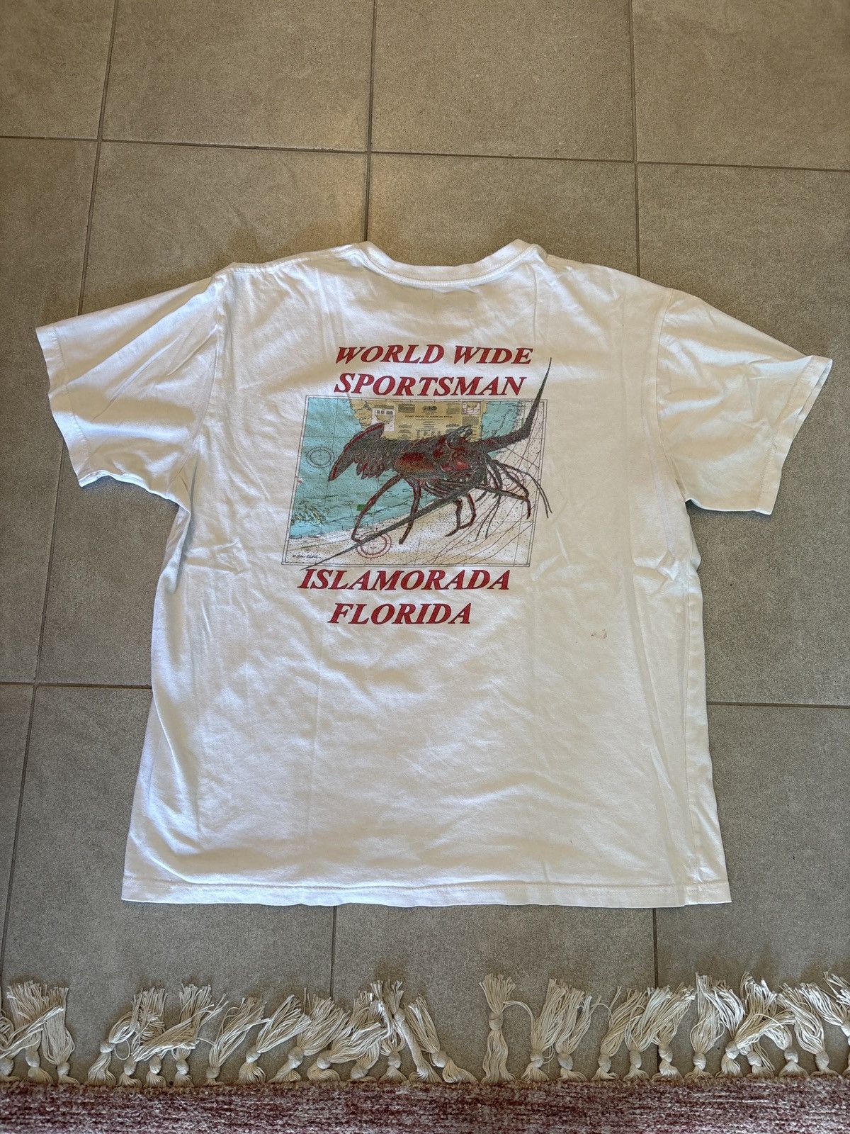 Other Vintage 2007 World Wide Sportsman Islamorada Florida Tee Size US L / EU 52-54 / 3 - 1 Thumbnail