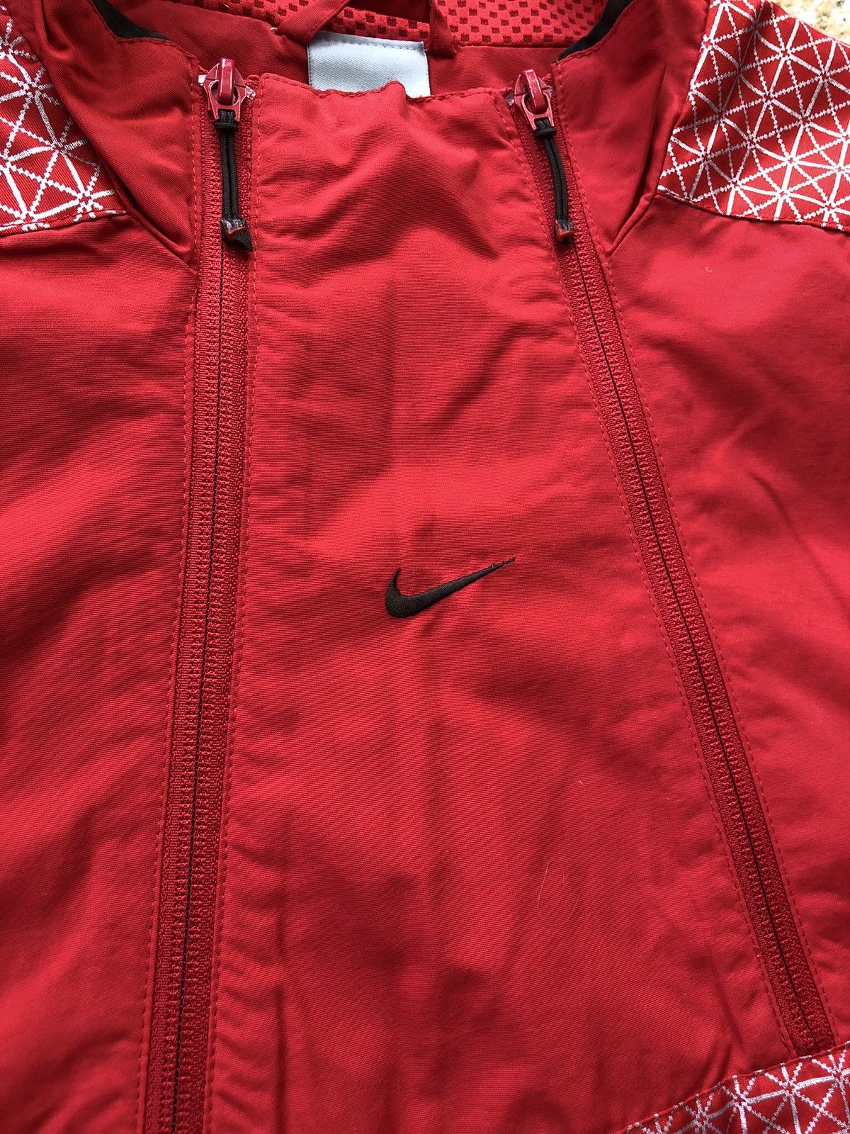 Nike × Vintage 🍒 NIKE RETRO TRACK JACKET ANORAK CENTRAL SWOOSH LOGO Y2K Size US M / EU 48-50 / 2 - 2 Thumbnail