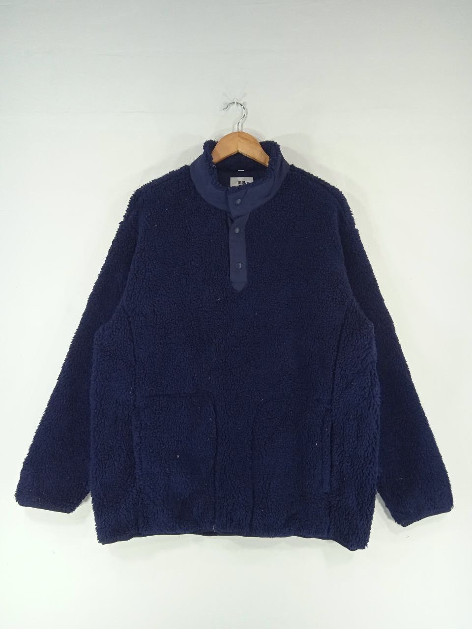 Japanese Brand × Uniqlo × White Mountaineering Uniqlo X White Mountaineering Deep Pile Fleece Rare Design Size US XL / EU 56 / 4 - 1 Thumbnail