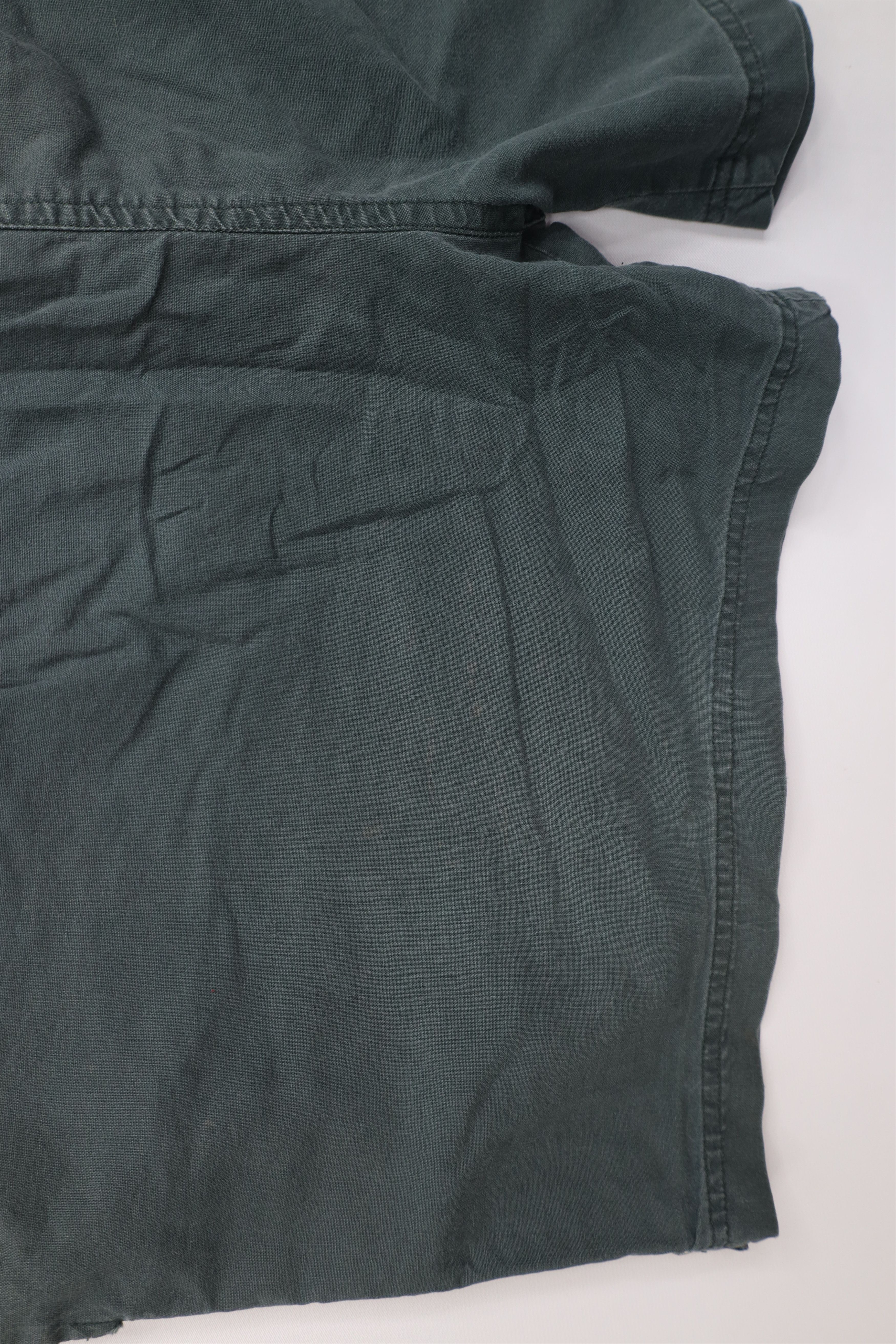 Spalding × Vintage Vintage 90s Spalding Lined Above Knee Shorts Green Cotton Size US 36 / EU 52 - 8 Thumbnail