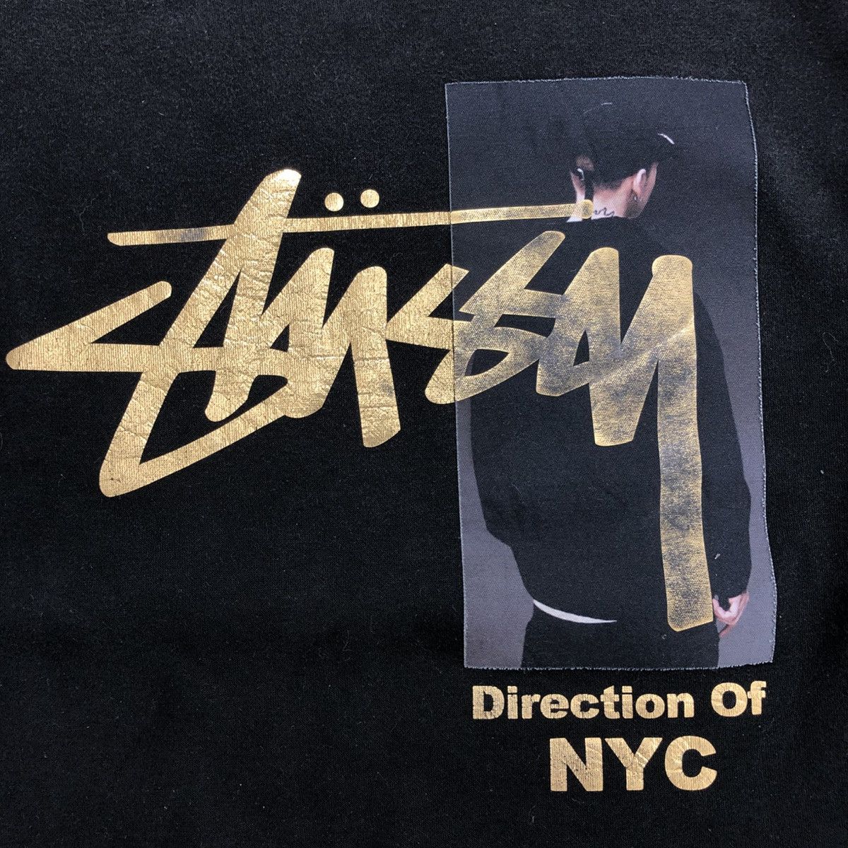Stussy × Vintage 2000s Stussy Direction of NYC Sweatshirt Size US L / EU 52-54 / 3 - 3 Thumbnail