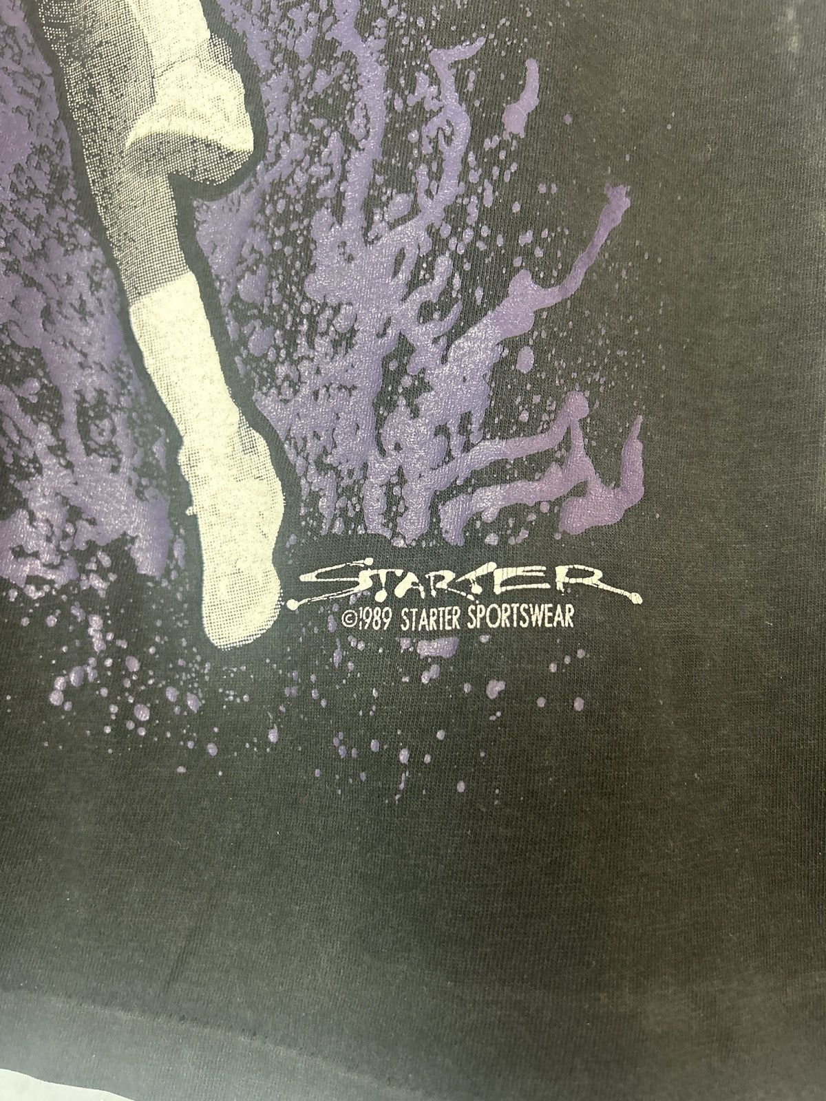 Starter 1989 Starter Magic Johnson Los Angelas Lakers Tee Size US M / EU 48-50 / 2 - 3 Thumbnail