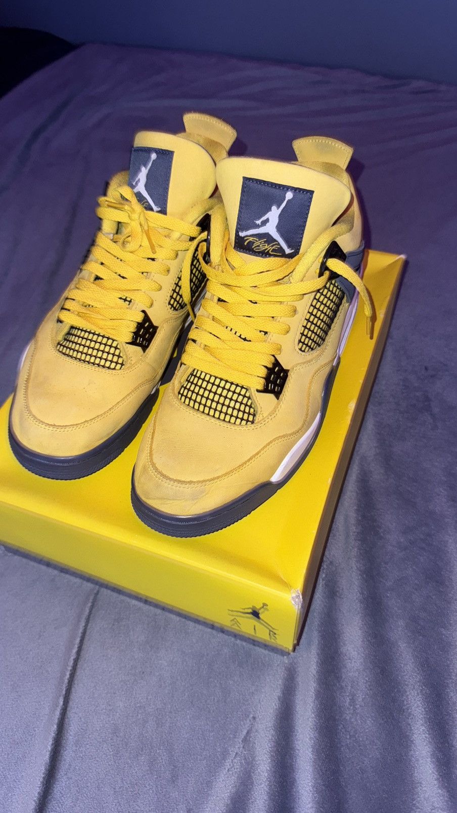 Jordan Brand Jordan 4 Lightnings Size US 12 / EU 45 - 2 Thumbnail