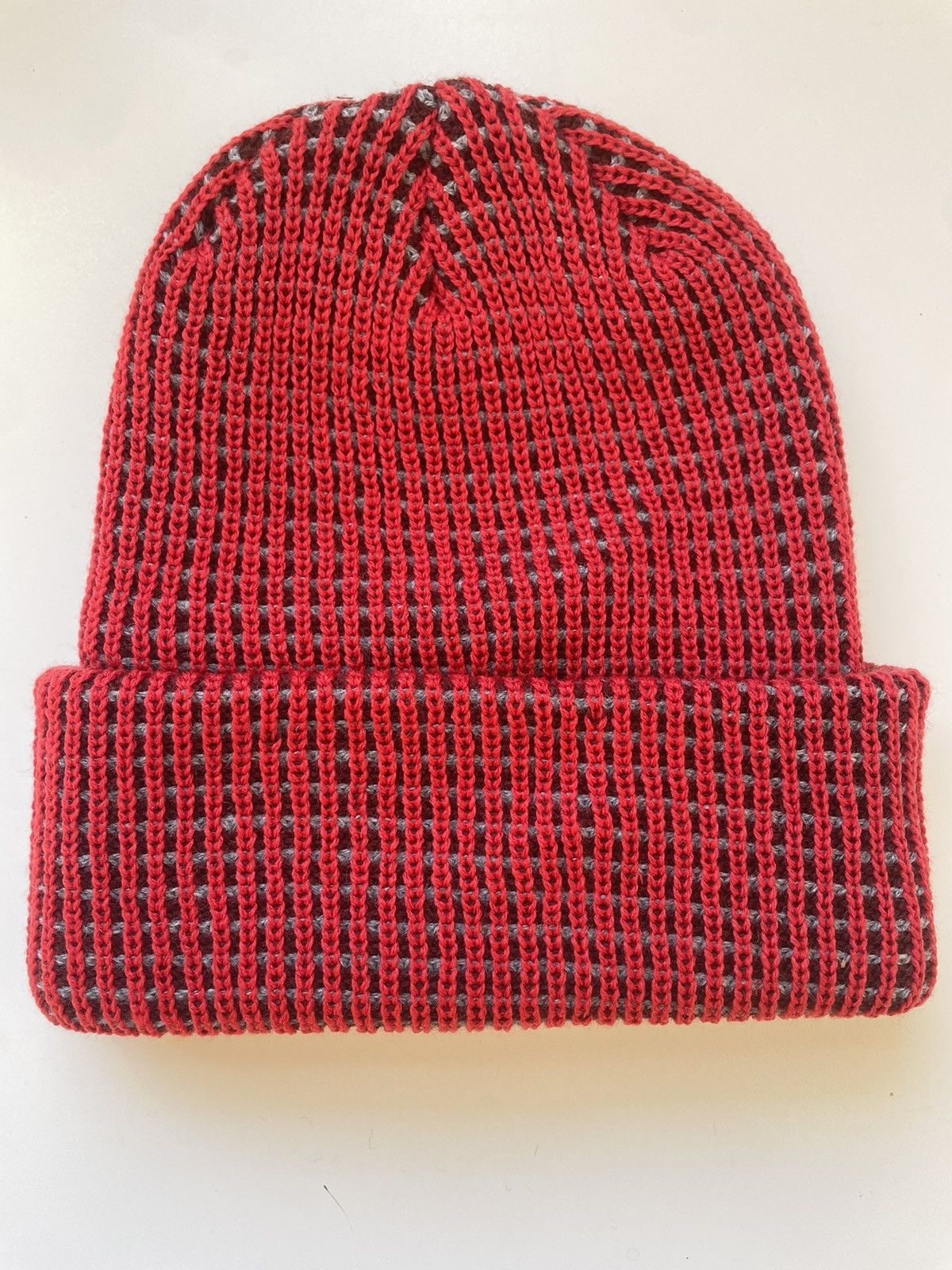 Noah Noah Tri-Color Beanie RED Size ONE SIZE - 3 Thumbnail