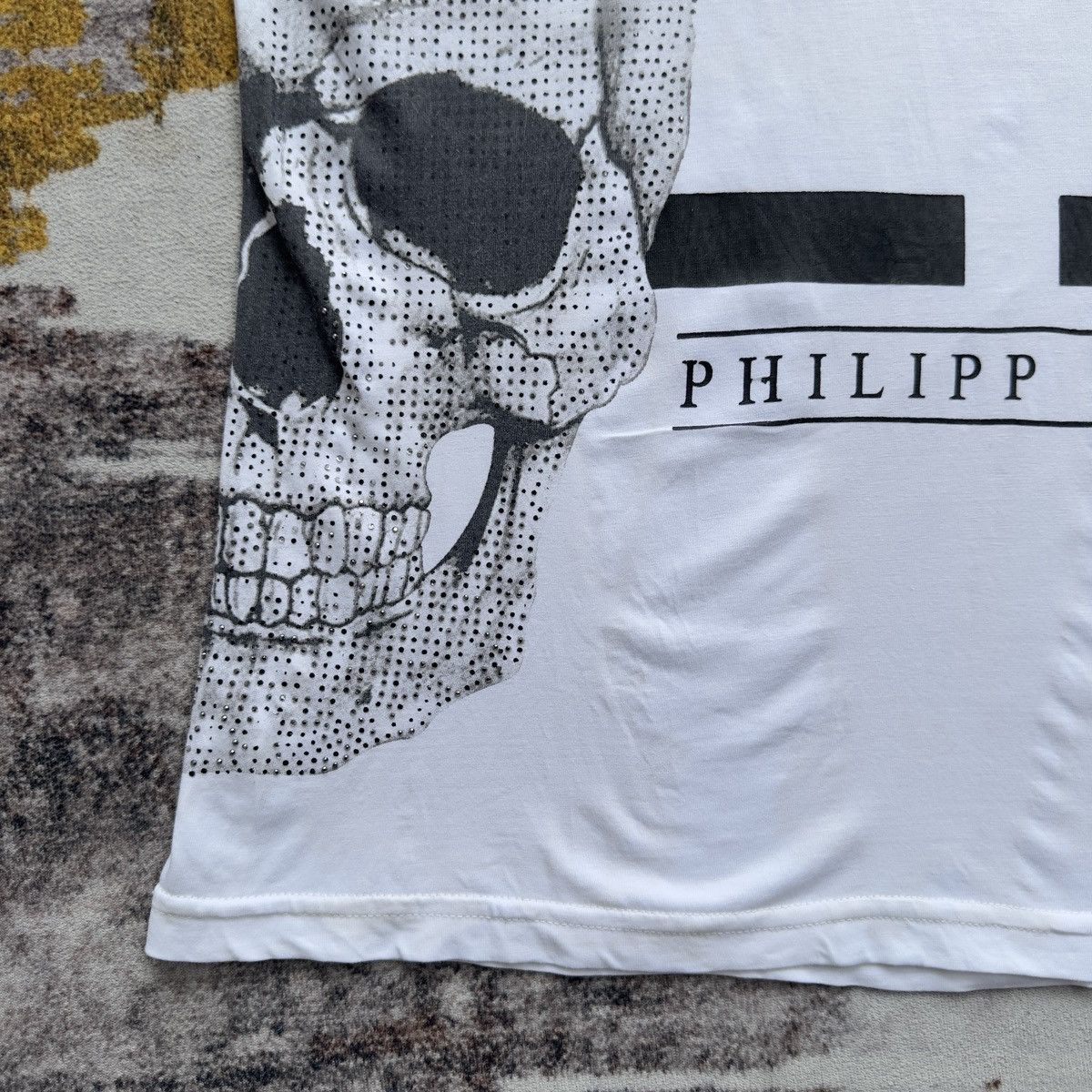 Philipp Plein PHILIPP PLEIN BIG LOGO SKULL T-SHIRT Size XL / US 12-14 / IT 48-50 - 9 Thumbnail