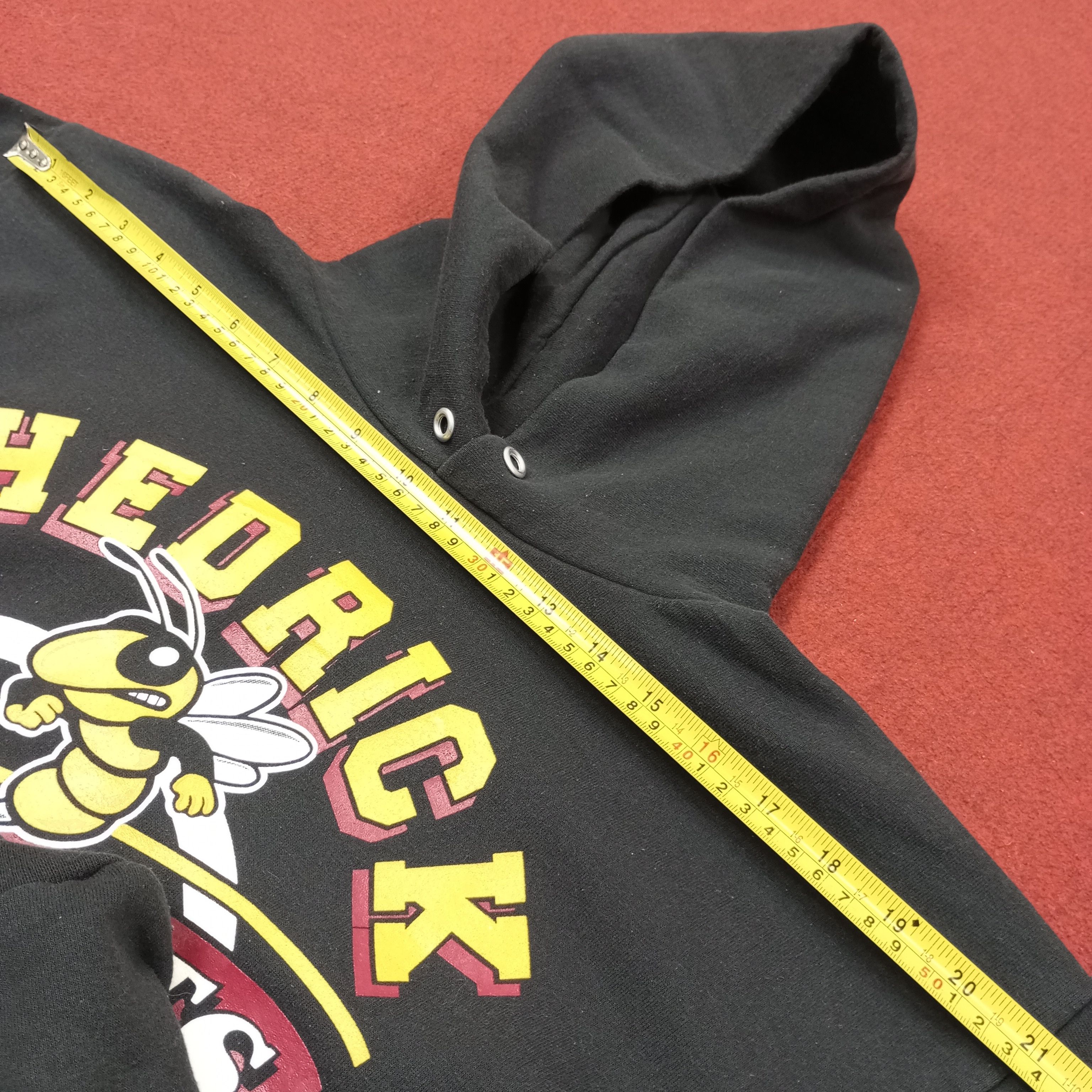 Vintage Hedrick Hornets Sports Team Hoodies c226n11 Size US M / EU 48-50 / 2 - 7 Thumbnail
