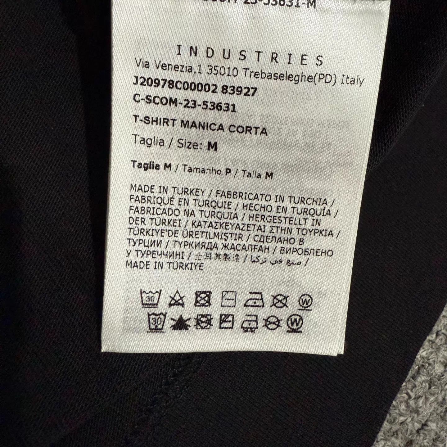 Moncler Moncler Black Collar Logo SS Tee M Unused with Tags Size M / US 6-8 / IT 42-44 - 4 Thumbnail