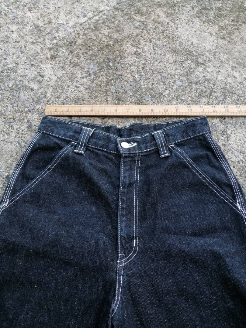 Japanese Brand Betty Smith Made In Japan Carpenter Black Jeans Size US 26 / EU 42 - 4 Thumbnail