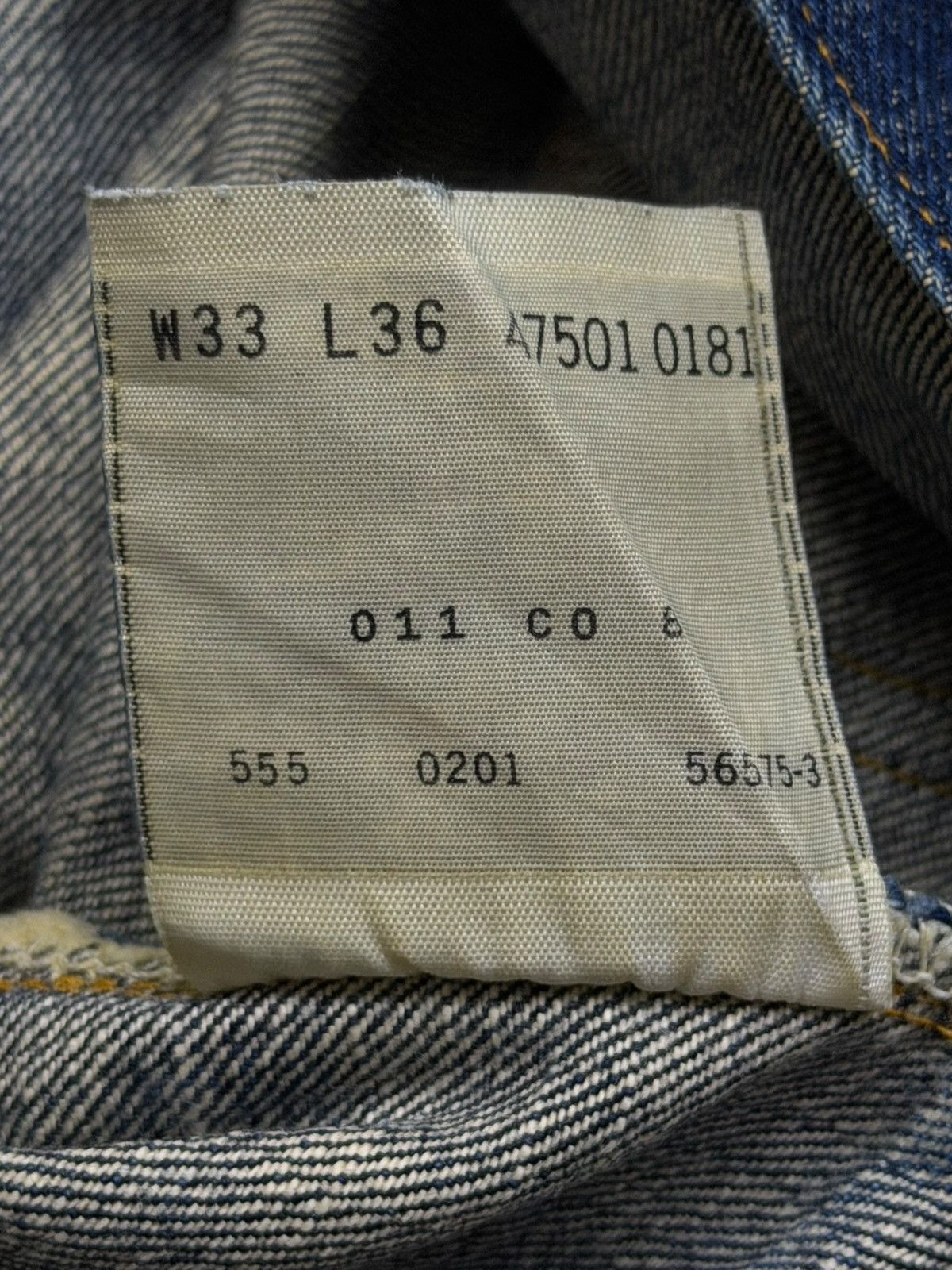 Levi's Vintage Clothing Vintage 90s Levi’s LVC 501XX (1947 Repro) Big E U.S.A | W31 Size US 31 - 18 Thumbnail