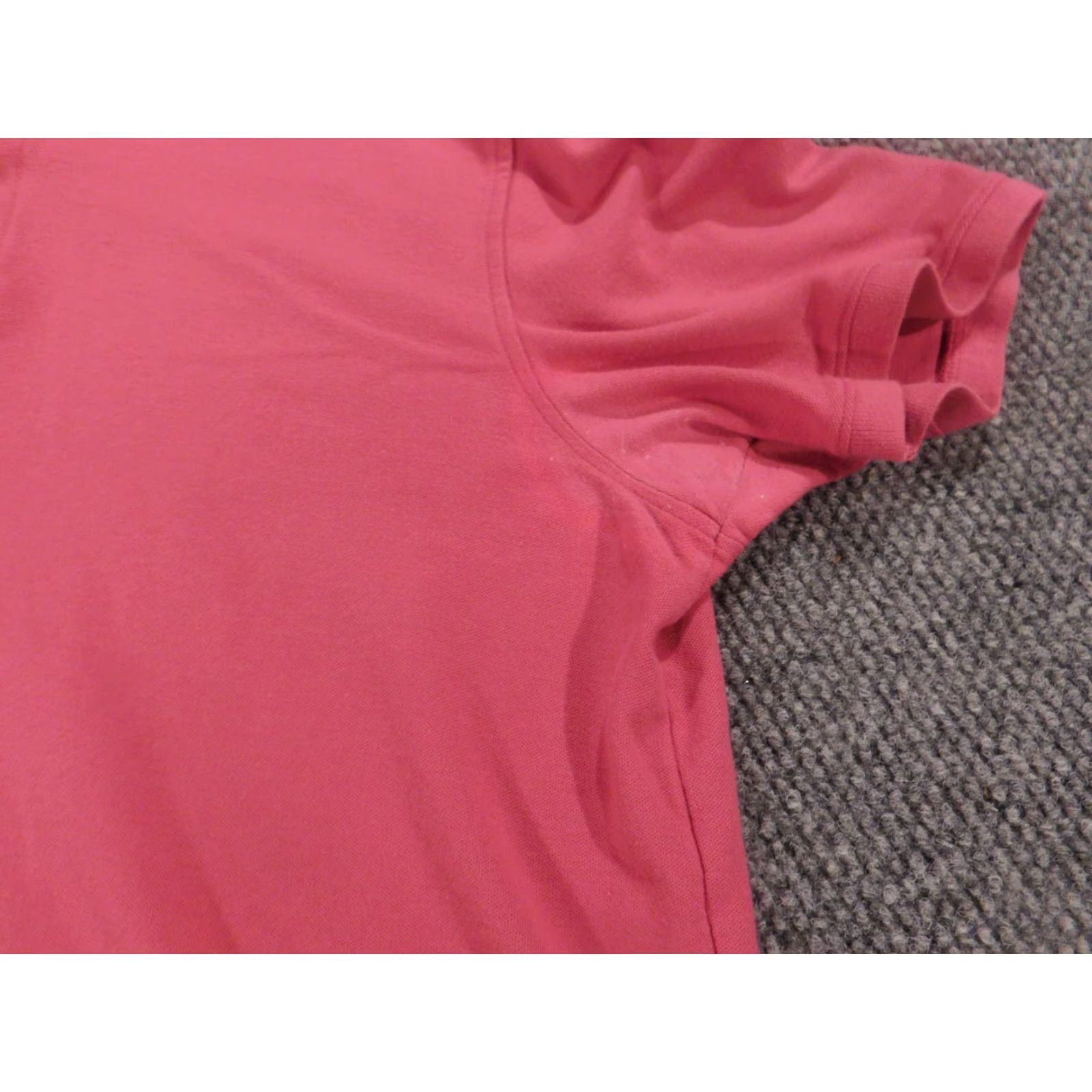 Croft & Barrow Croft & Barrow Polo Shirt XL Pink Slim Fit Button Short Sleeve Knit Cotton Men Regular Golf Logo Size US XL / EU 56 / 4 - 6 Thumbnail