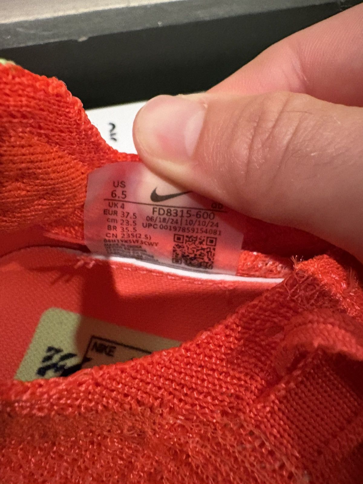 Nike Nike Air Zoom Alphafly NEXT% 3 'Bright Crimson Lime Blast' Size US 6.5 / IT 36.5 - 8 Thumbnail
