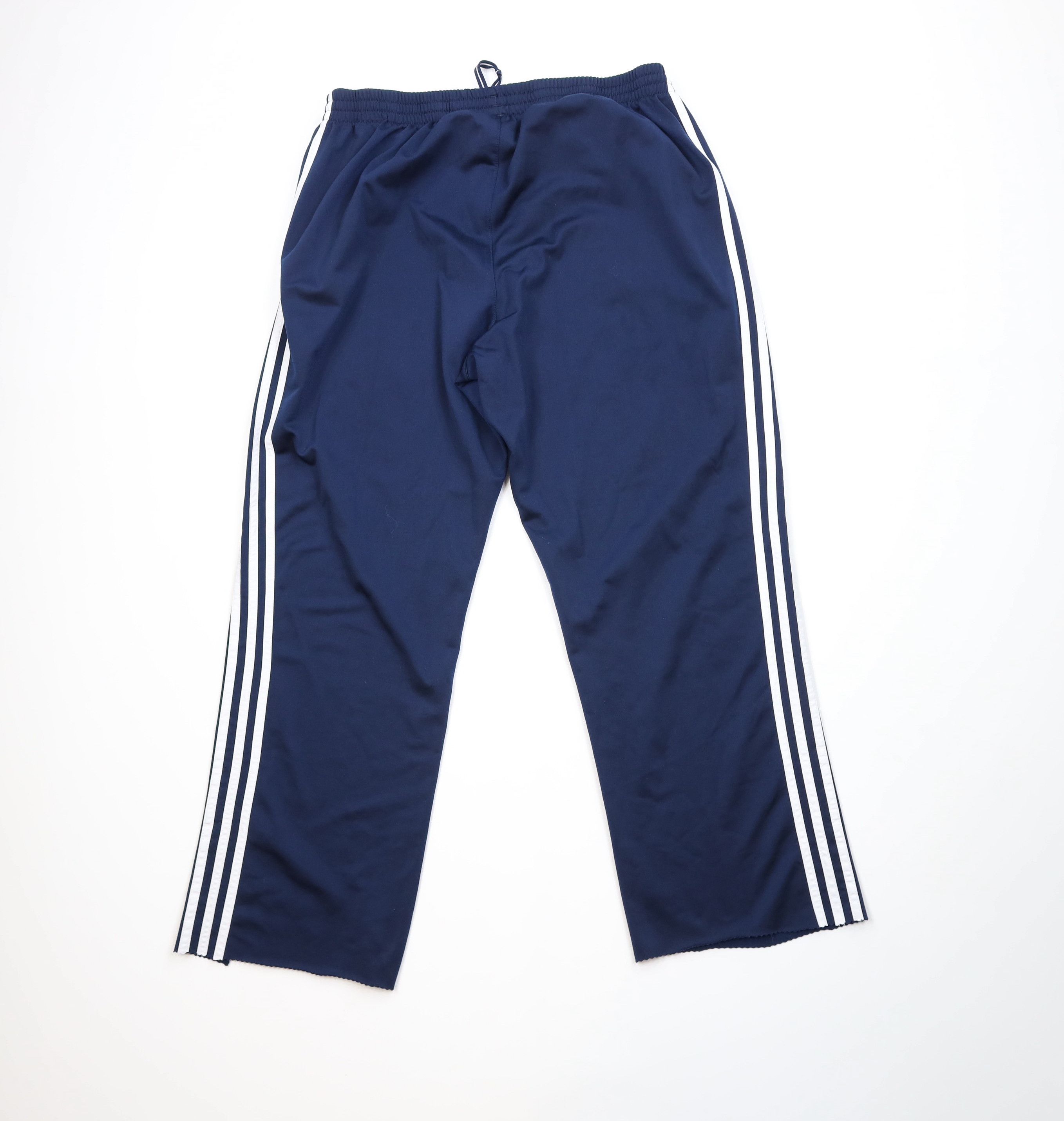 Adidas Vintage Y2K Adidas Striped Wide Leg Sweatpants Pants Blue Size US 40 / EU 56 - 9 Thumbnail