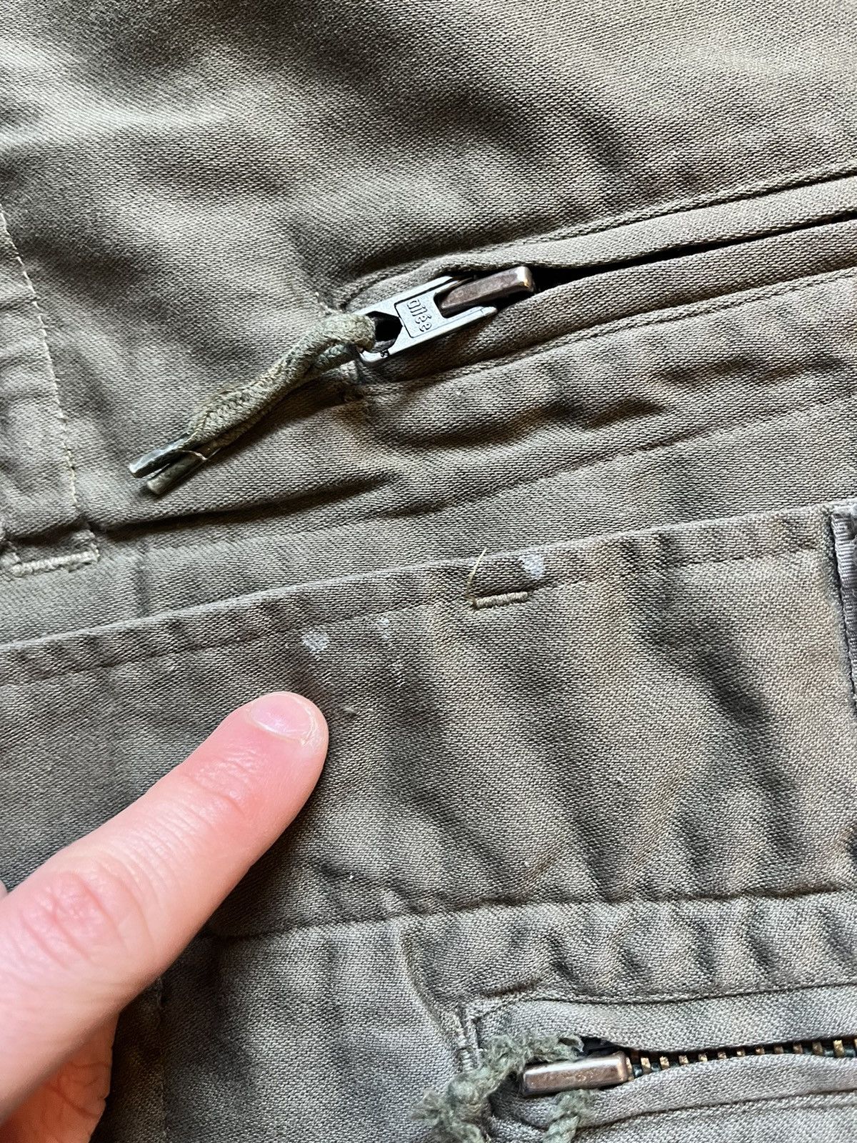 Japanese Brand Vintage French workwear military jacket cropped moleskin Size US M / EU 48-50 / 2 - 8 Thumbnail