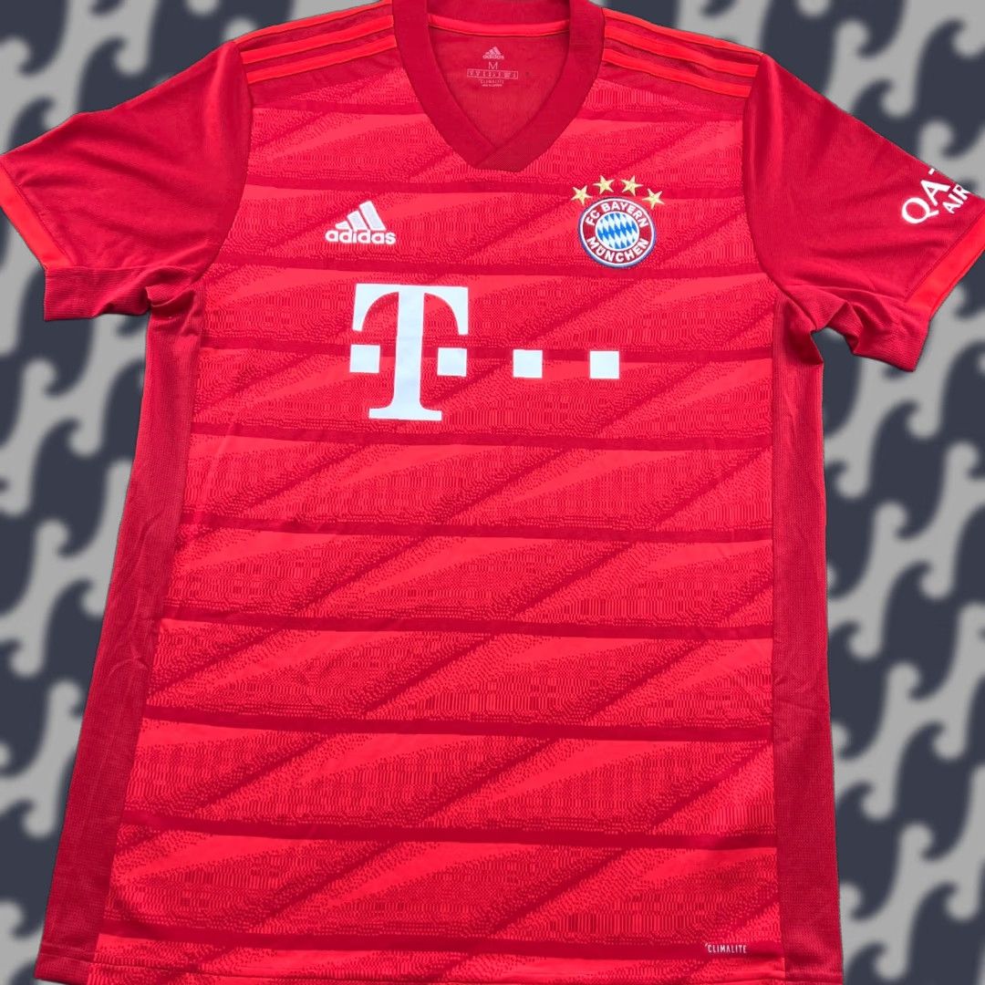Adidas Bayern Munich 2019 2020 Home Football Jersey Mens Medium Adidas Shirt Red Size US M / EU 48-50 / 2 - 1 Thumbnail