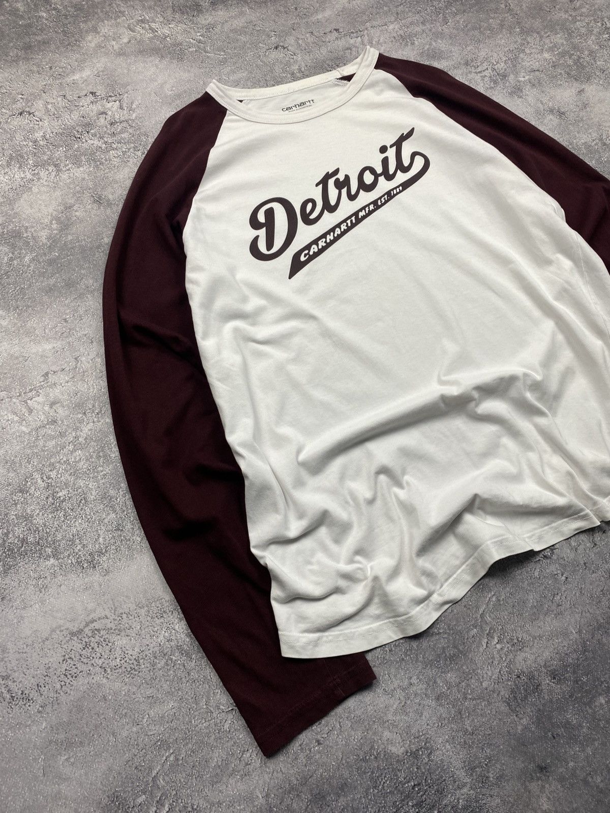 Carhartt Vintage Carhartt Detroit Michigan Y2K Longsleeve T-Shirt Size US L / EU 52-54 / 3 - 2 Thumbnail