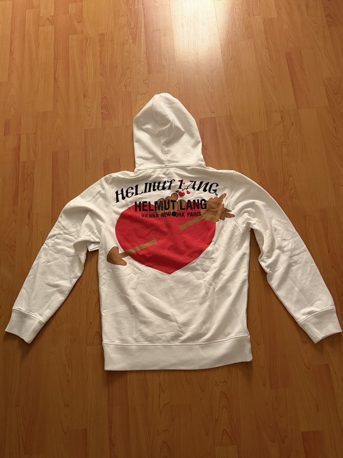 Helmut Lang Helmut lang heart hoodie Size US L / EU 52-54 / 3 - 2 Thumbnail