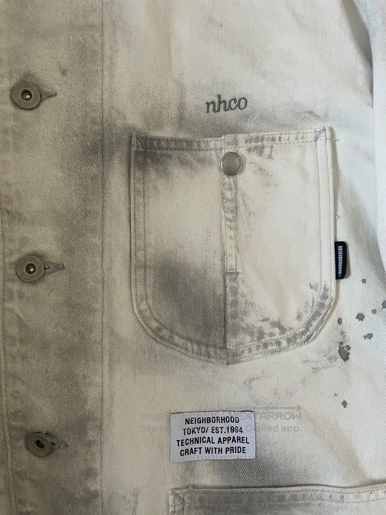 Neighborhood Neighborhood Distressed Workwear Washed Jacket Size US M / EU 48-50 / 2 - 4 Thumbnail