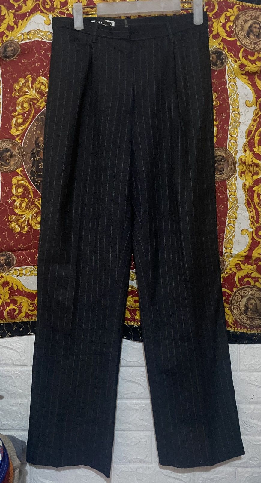 Jil Sander Jil Sander x Raf simon wide wool trouser Size 26" / US 2 / IT 38 - 1 Thumbnail