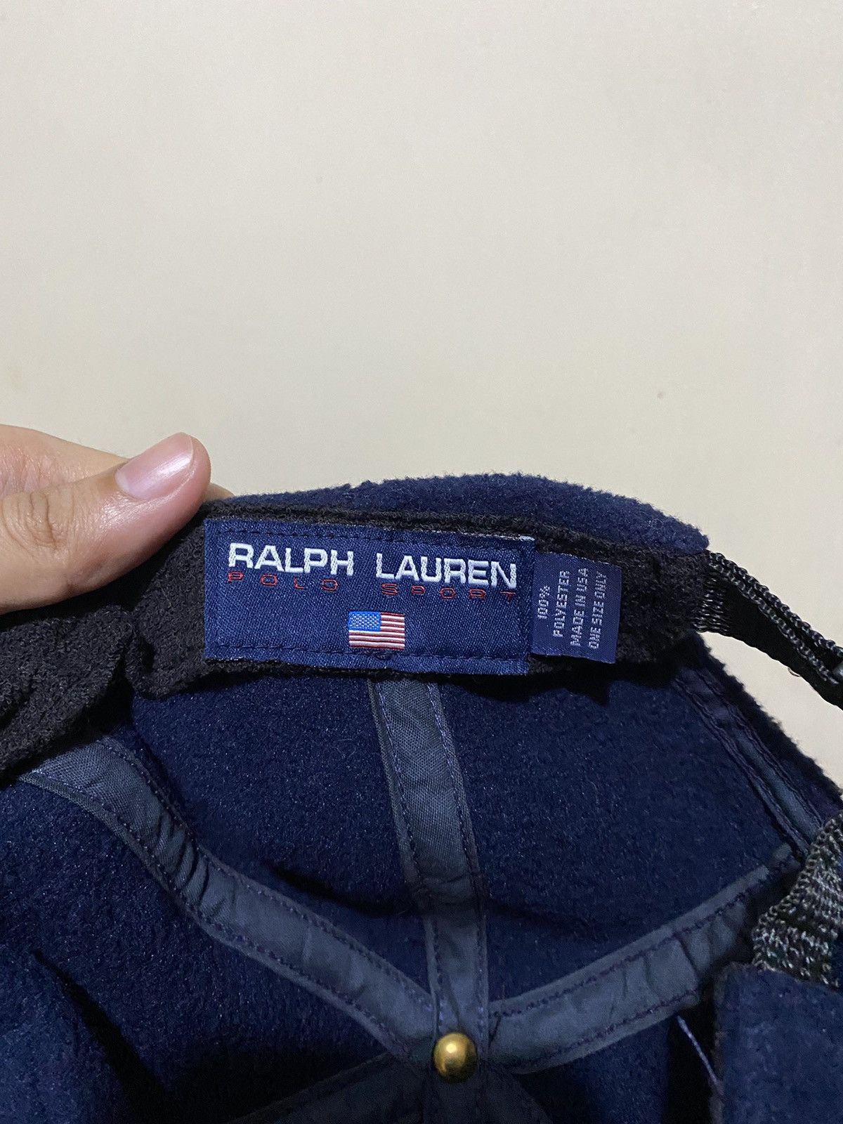 Polo Ralph Lauren × Ralph Lauren Sport Vintage Ralph Lauren Polo Sport Fleece Hat Size ONE SIZE - 3 Thumbnail