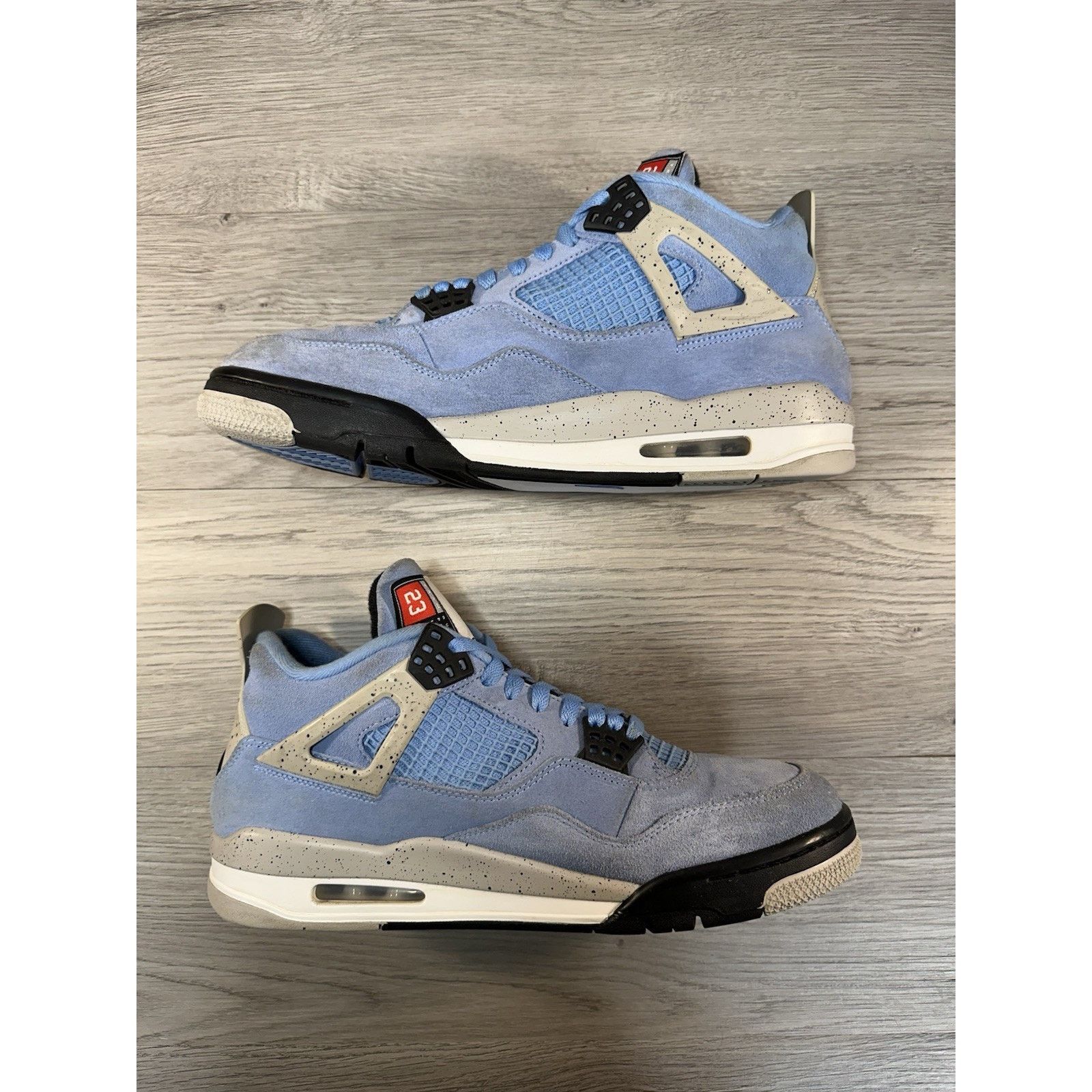 Jordan Brand Jordan 4 Retro University Blue - Size 10.5 Size US 10.5 / EU 43-44 - 3 Thumbnail